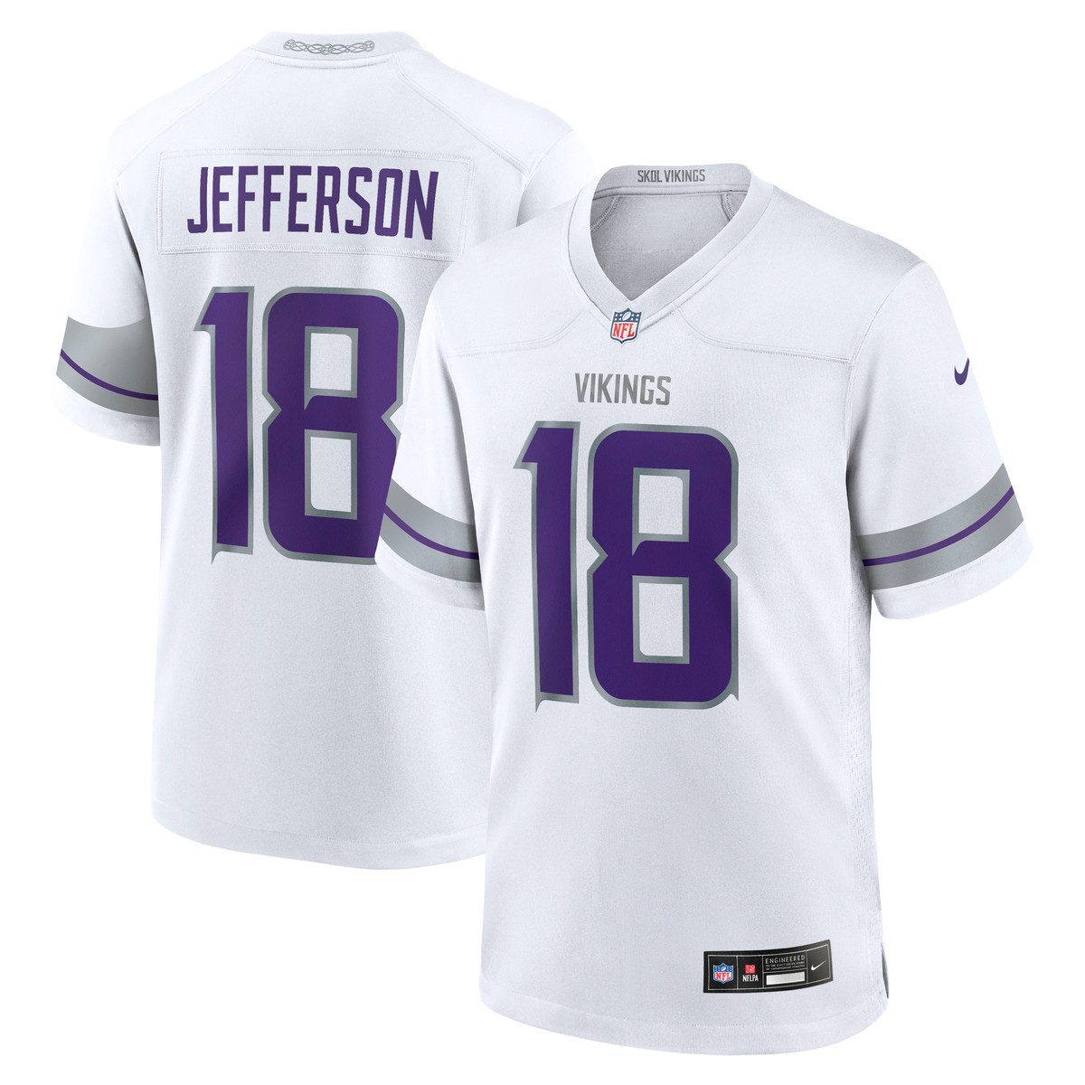 Nike Footballtrikot Nike Trikot Minnesota Vikings Nike Alt. Jefferson 18 günstig online kaufen