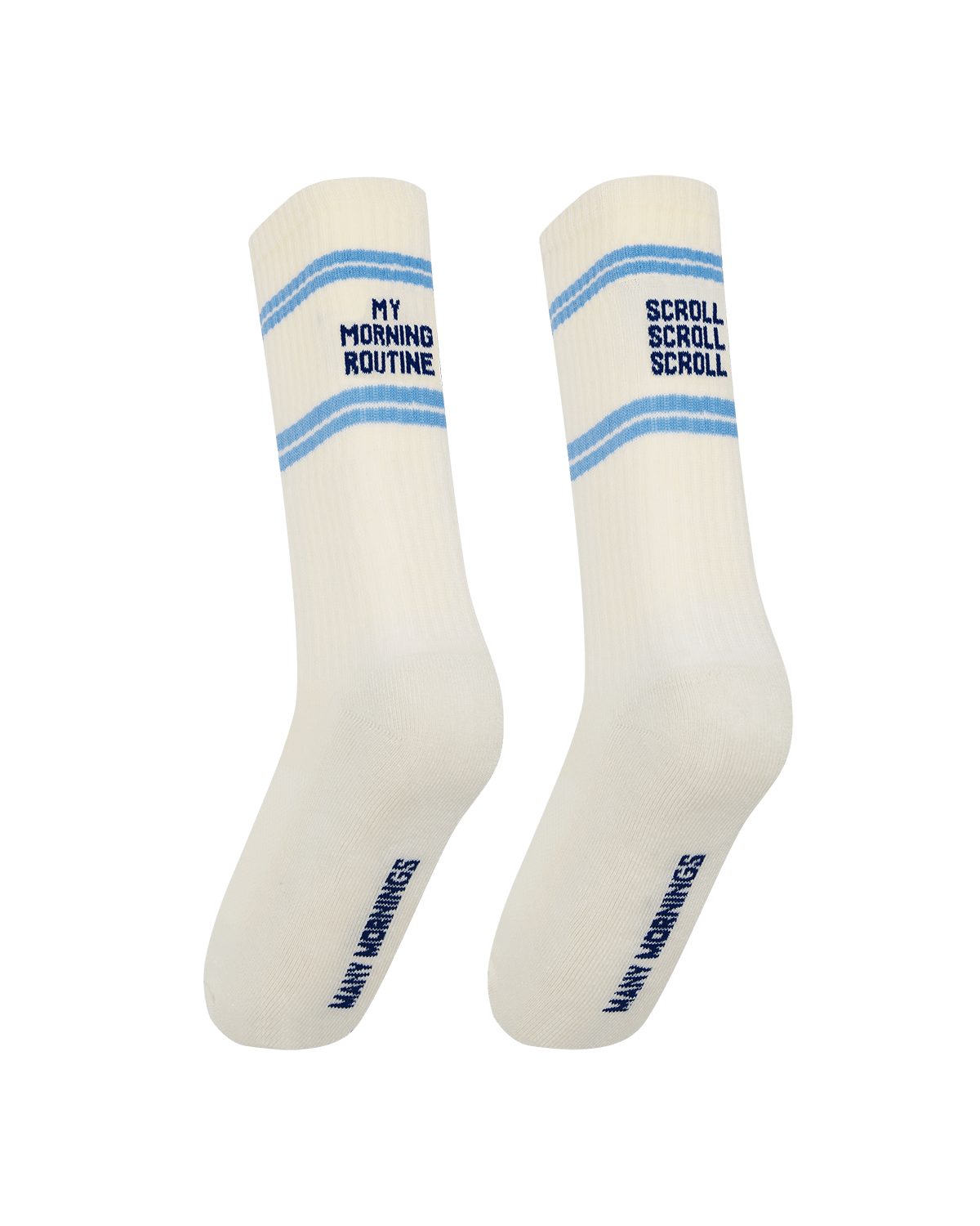 Many Mornings Sportsocken Many Mornings Sport Scroll Routine (1 Paar, 1-Paar, 1 Paar) immer ein dismatching Paar