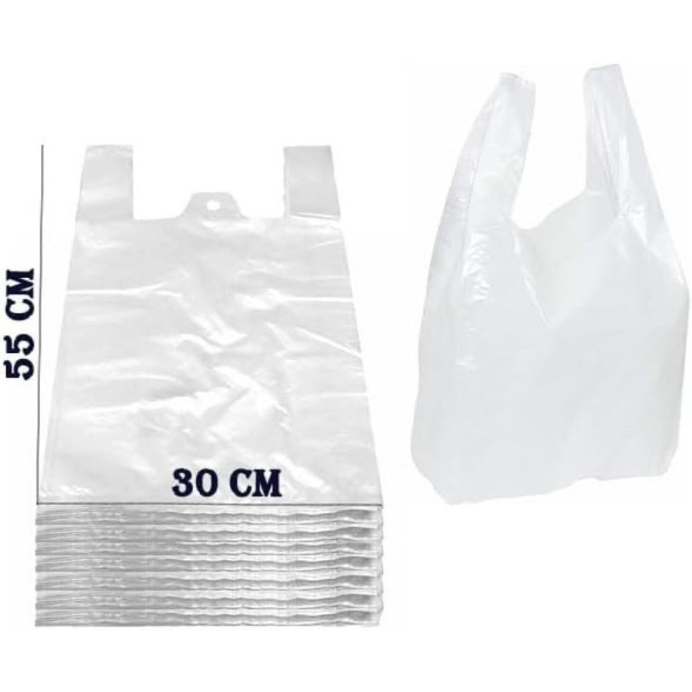 Lauroo Tragetasche Hemdchentragetaschen Weiß 30x18x55 cm günstig online kaufen