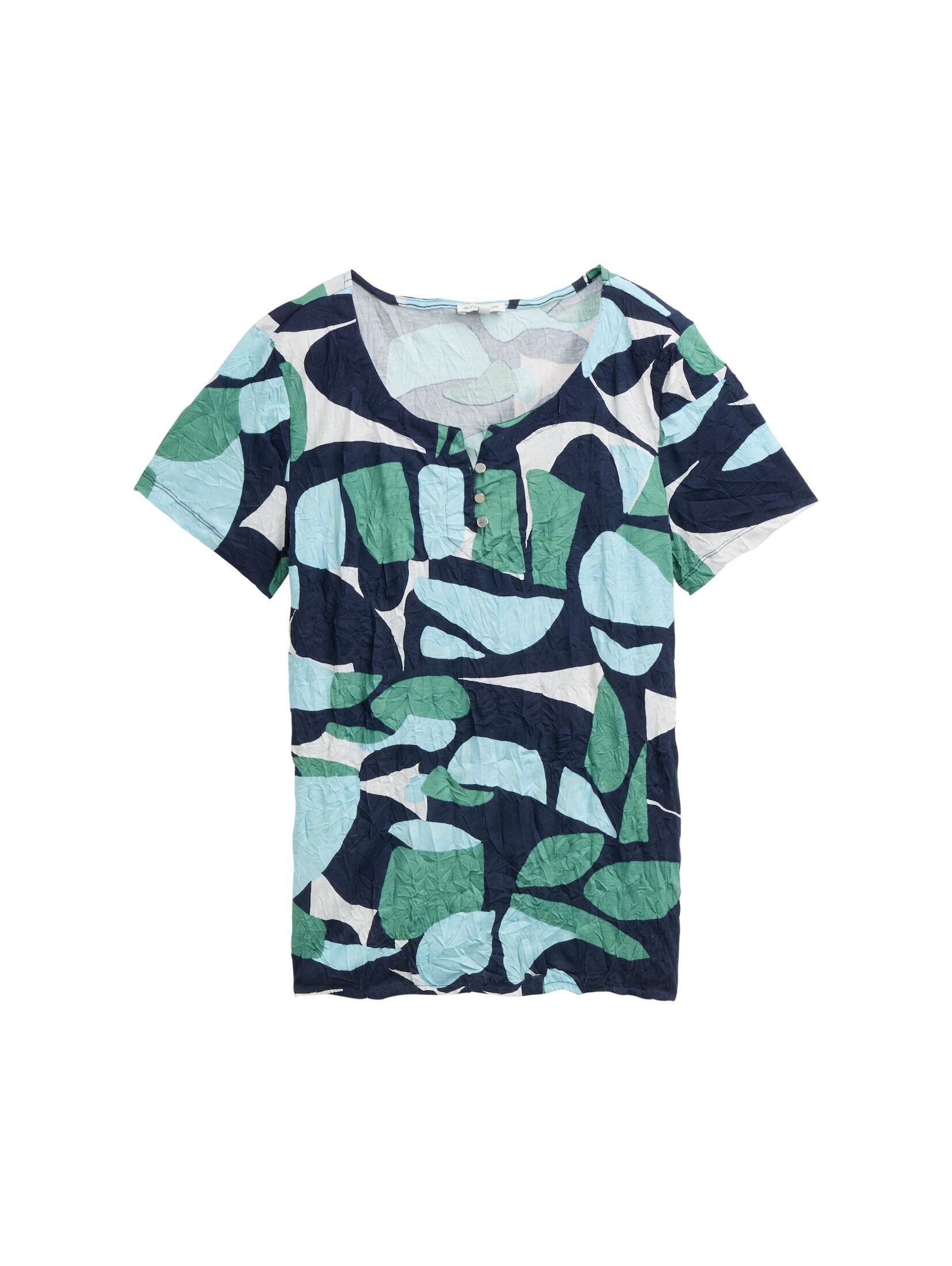 TOM TAILOR T-Shirt Crinkle T-Shirt mit günstig online kaufen