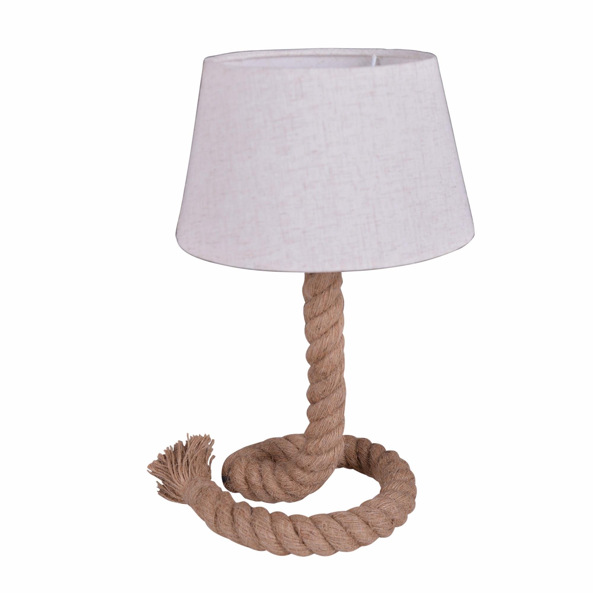 näve Tischleuchte Rope, ohne Leuchtmittel, Tischleuchte günstig online kaufen