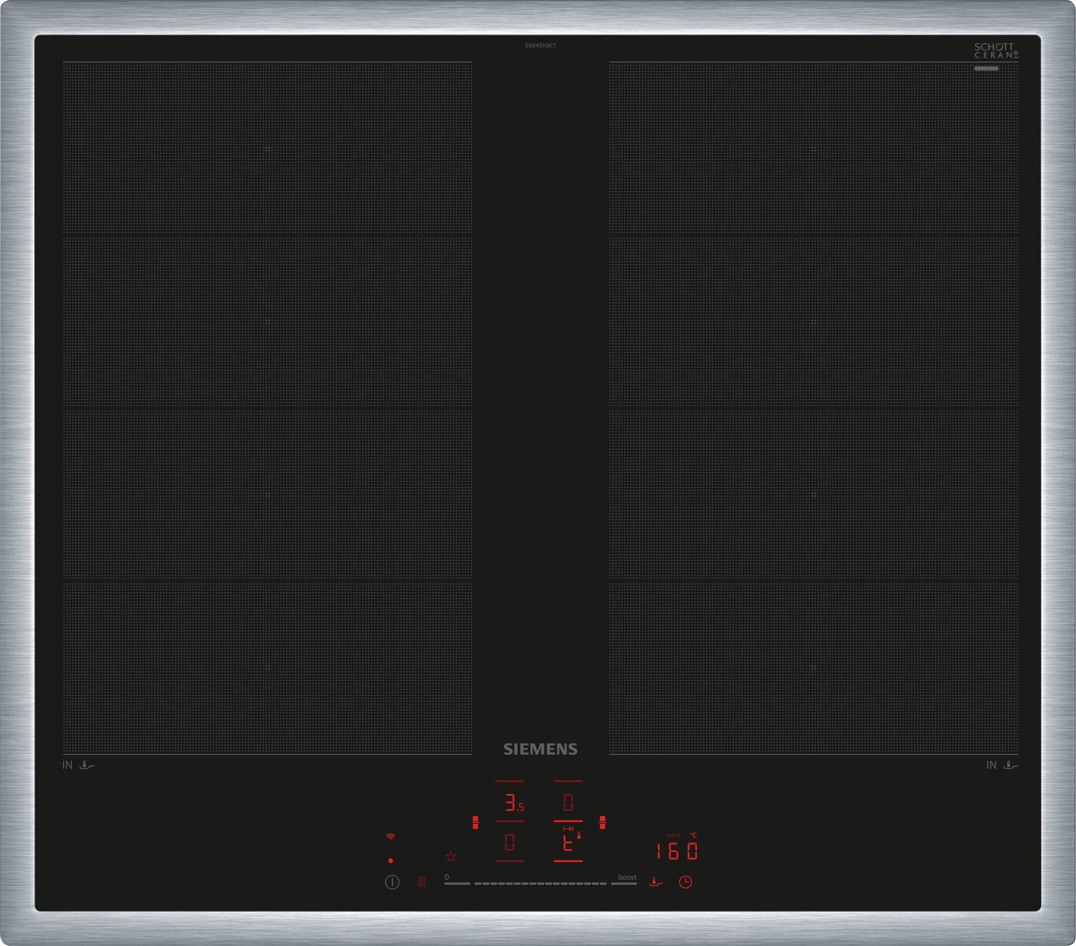 SIEMENS Induktions-Kochfeld von SCHOTT CERAN® iQ700 EX645HXC1E