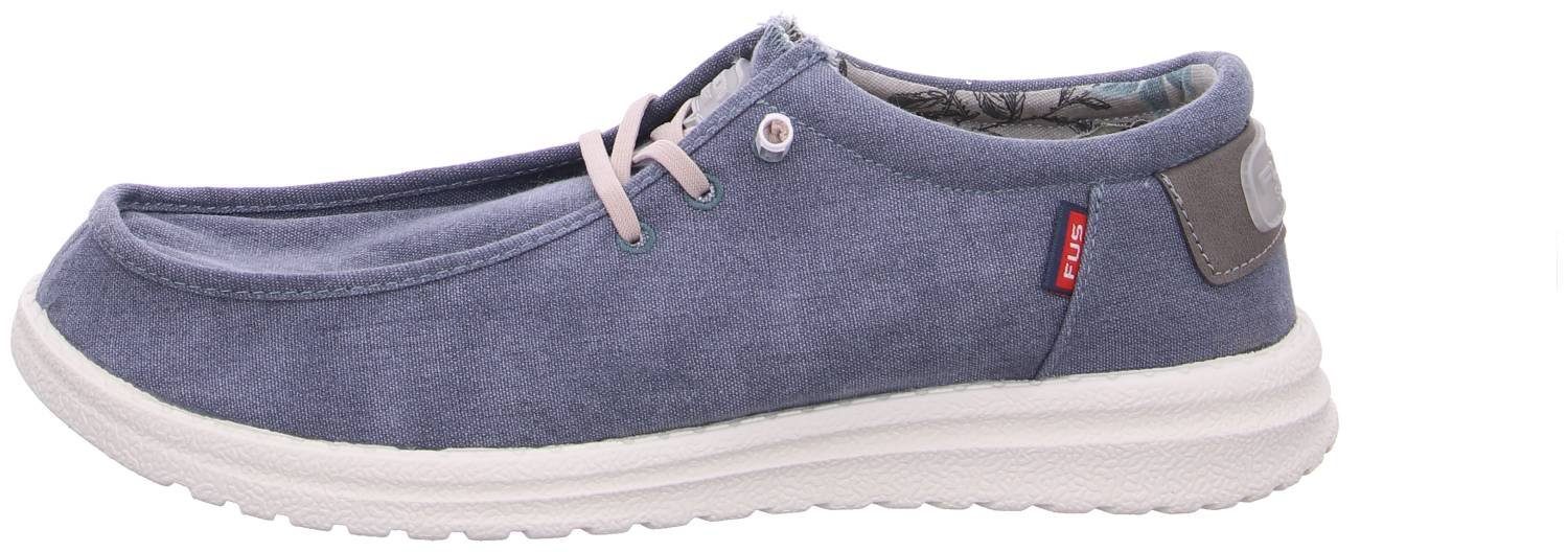 Fusion Fusion Jack Tarmac Washed Canvas Slipper