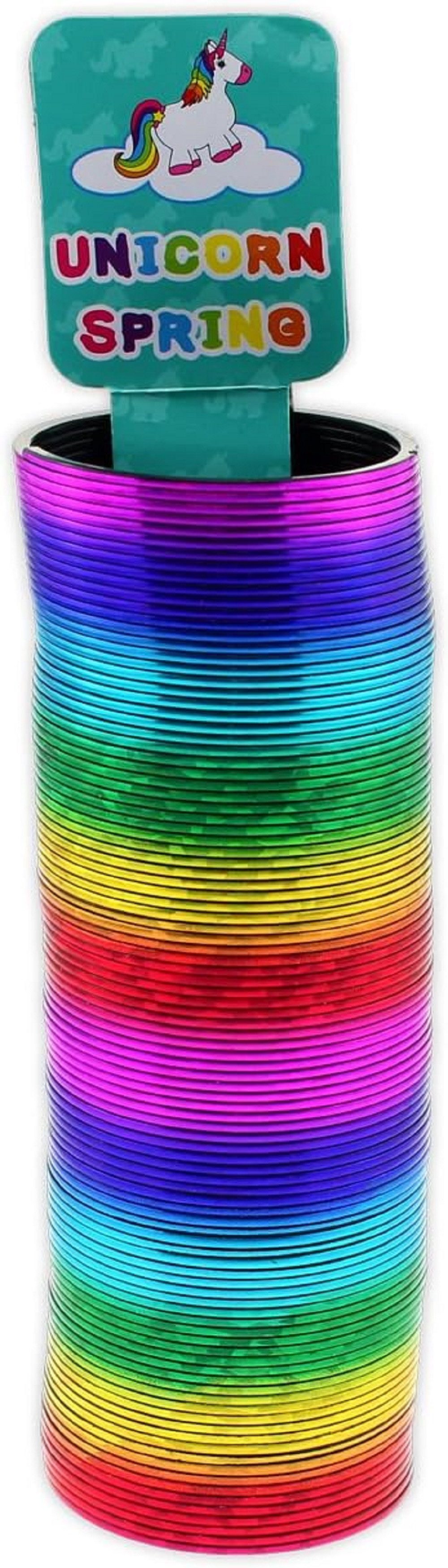 LG Designs Motorikschleife Regenbogenspirale Einhorn Metallic Glitzer, (2-t günstig online kaufen