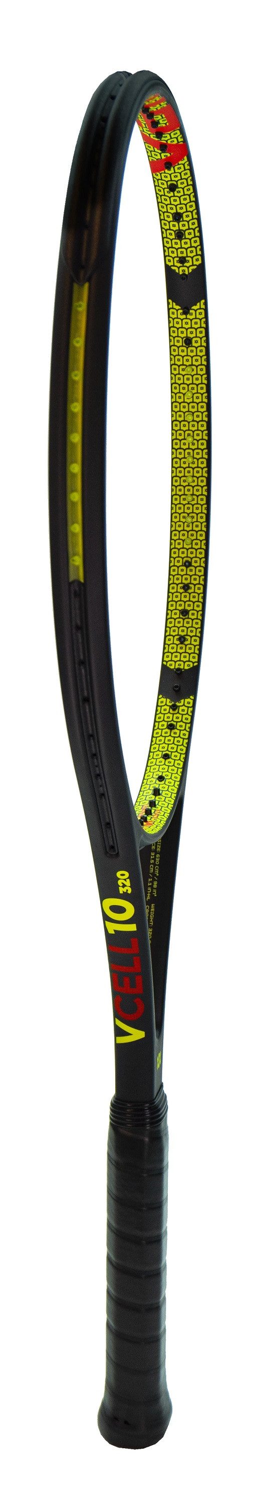 Völkl Tennisschläger V-Cell 10 98in/320g/Turnier schwarz - unbesaitet