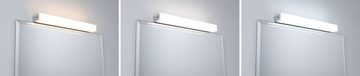 Paulmann Wandleuchte Luno, LED fest integriert, Tageslichtweiß, Badezimmerleuchte, Spiegelleuchte