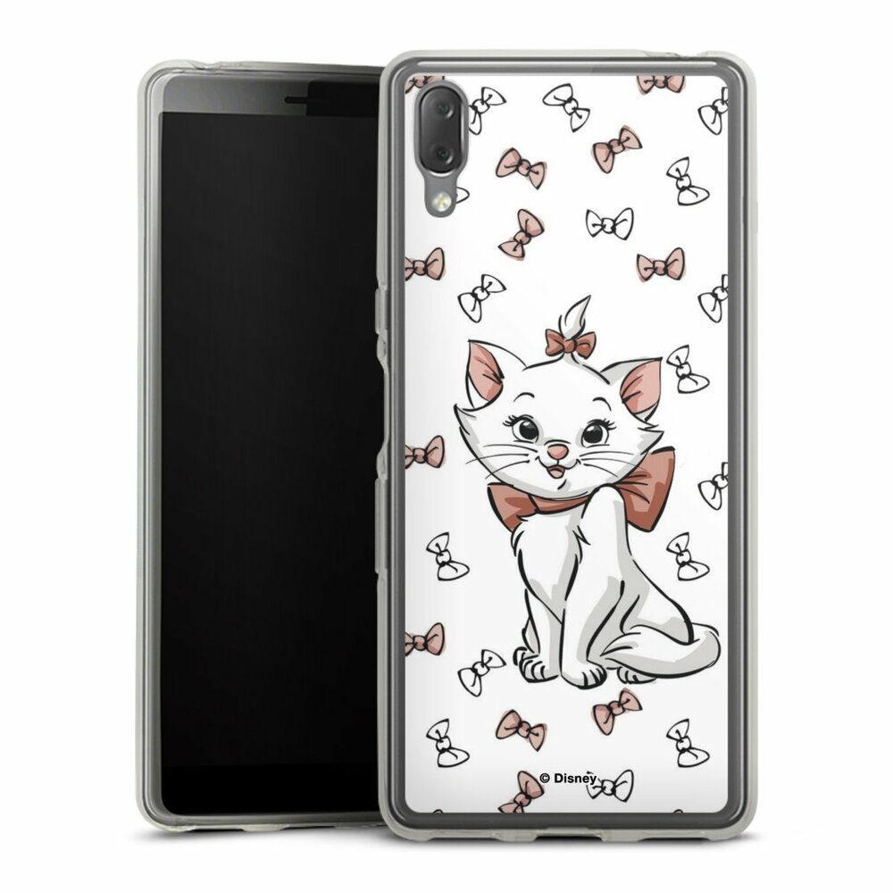 DeinDesign Handyhülle Aristocats Marie Disney Katze Marie Shy, Sony Xperia L3 Silikon Hülle Bumper Case Handy Schutzhülle