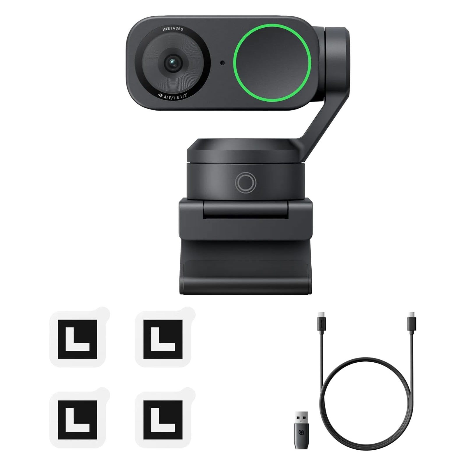 Insta360 2 Webcam (4K Ultra HD-Auflösung)
