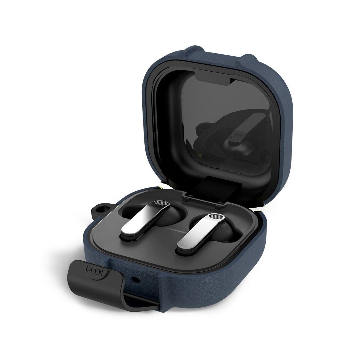 TECH PROTECT Kopfhörer-Schutzhülle Tech-Protect Slim Hook Case Galaxy Buds 4 / 4 Pro Blau