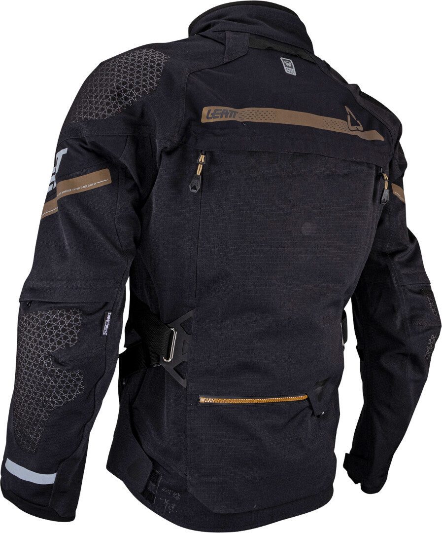 Leatt Motorradjacke ADV DriTour 7.5 wasserdichte Motorrad-Textiljacke Rückenprotektor enthalten,herausnehmbares Innenfutter,herausnehmb – Bild 4 von 5