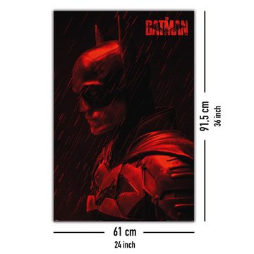 PYRAMID Poster The Batman Poster Red Robert Pattinson 61 x 91,5 cm