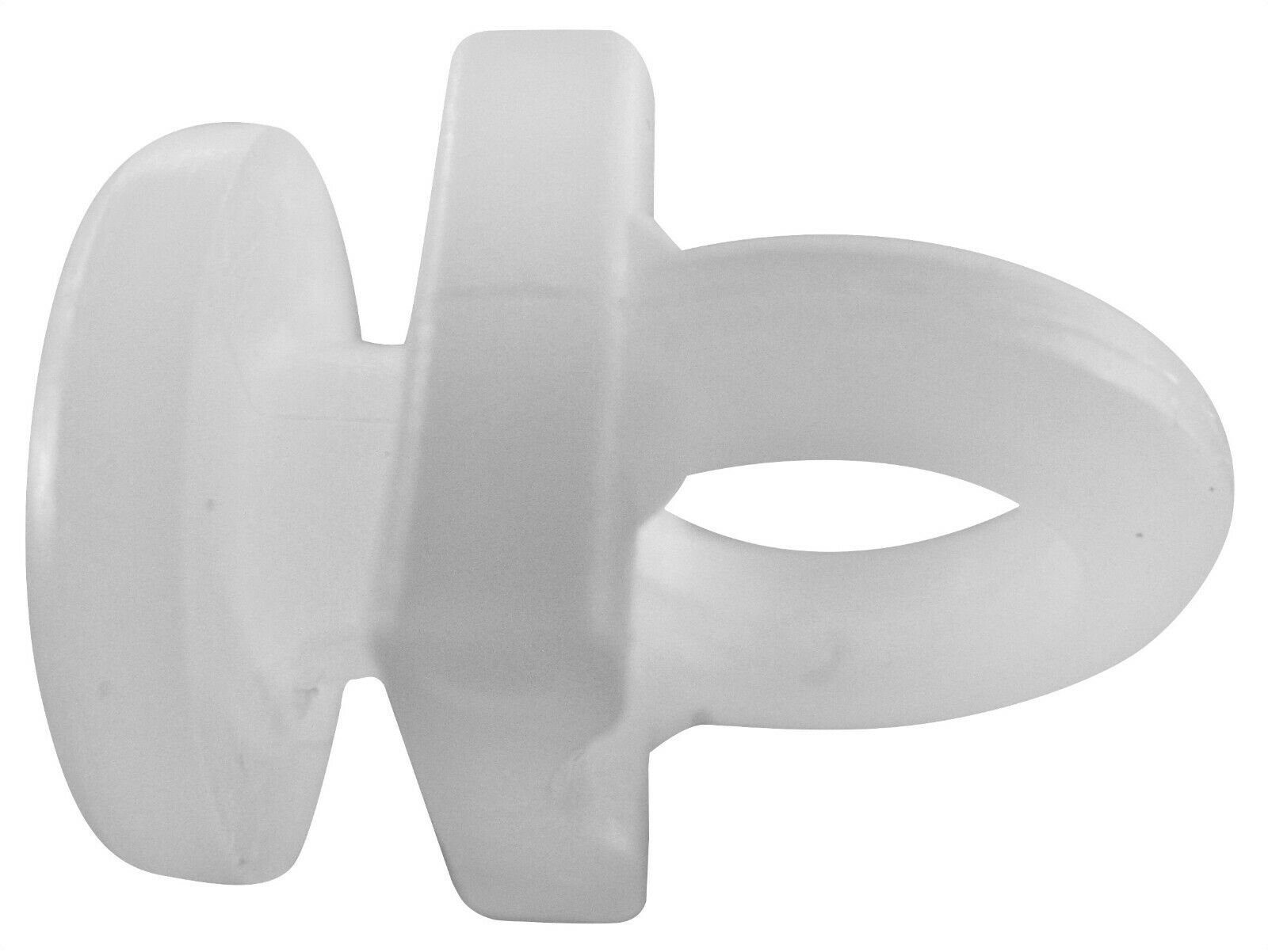 rewagi Gardinengleiter Ösen - Gleiter drehbar, Gardinenschiene, Gardinengleiter, Gardinen, Gardinenschiene, Vorhänge, Seitenschals, Flächenvorhänge, (50-St., Fa – Bild 4 von 5