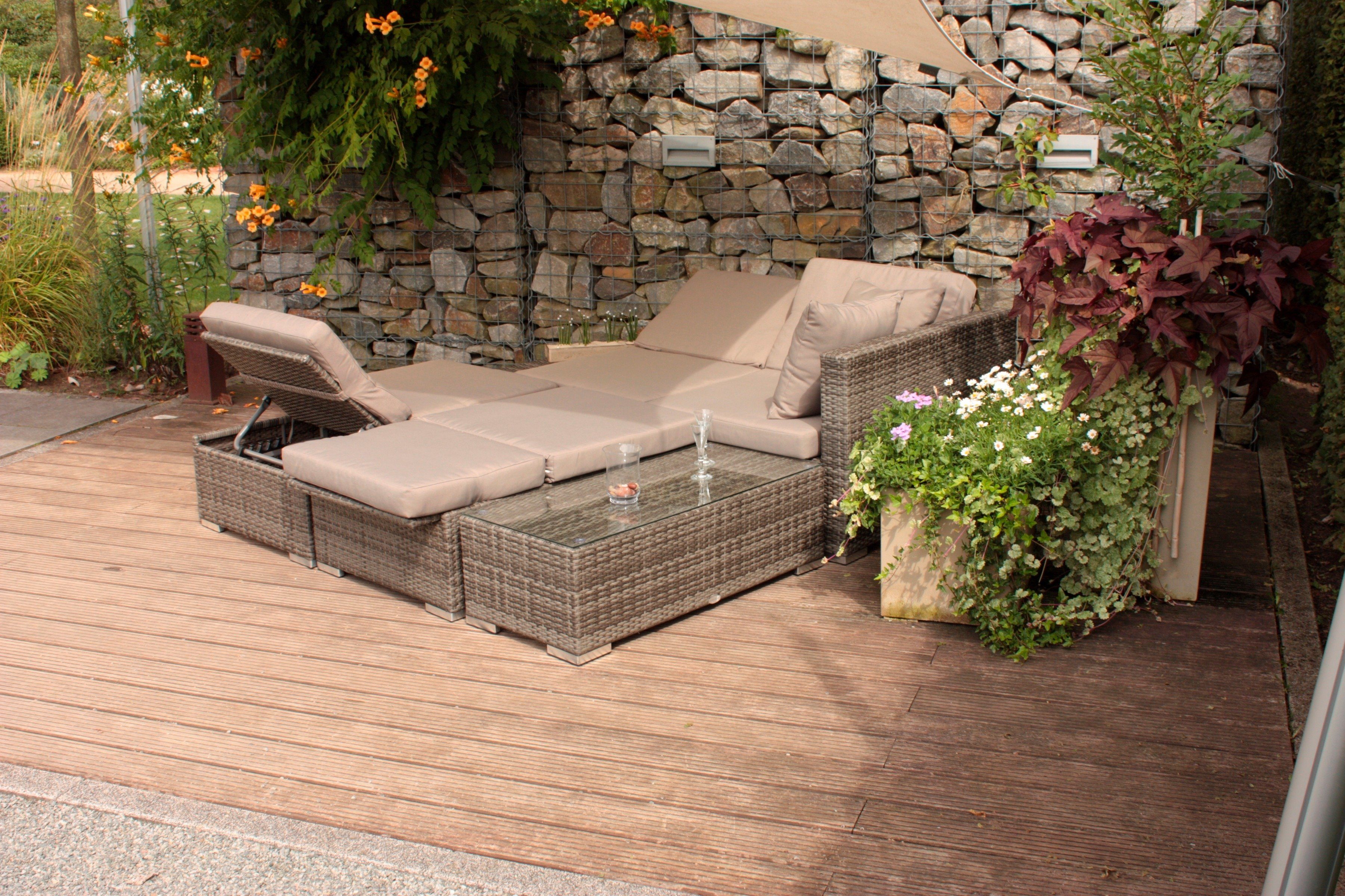 Garden Pleasure Gartenlounge-Set Alcudia, (Set)