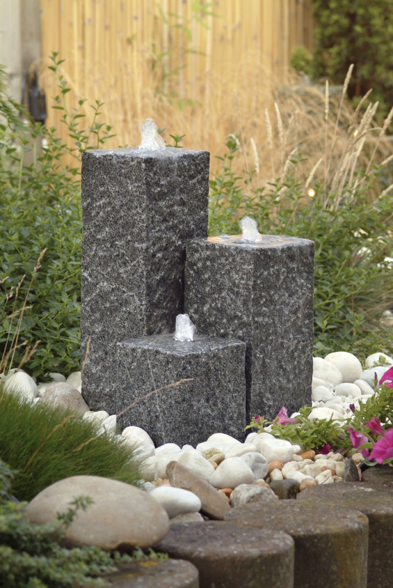 UBBINK Gartenbrunnen »Siena«, mit LED, BxTxH 15x15x50 cm online kaufen