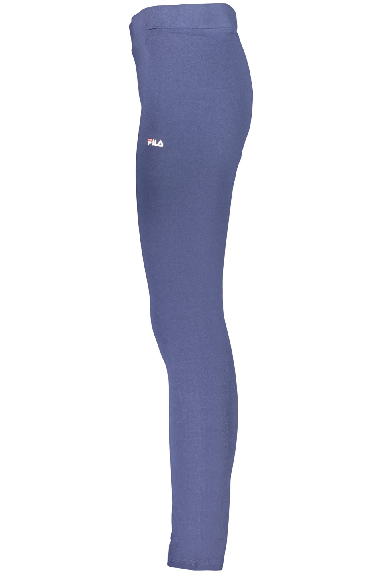 Fila 5-Pocket-Hose Damenleggings Blau mit Stickerei und Gummizug in der Taille