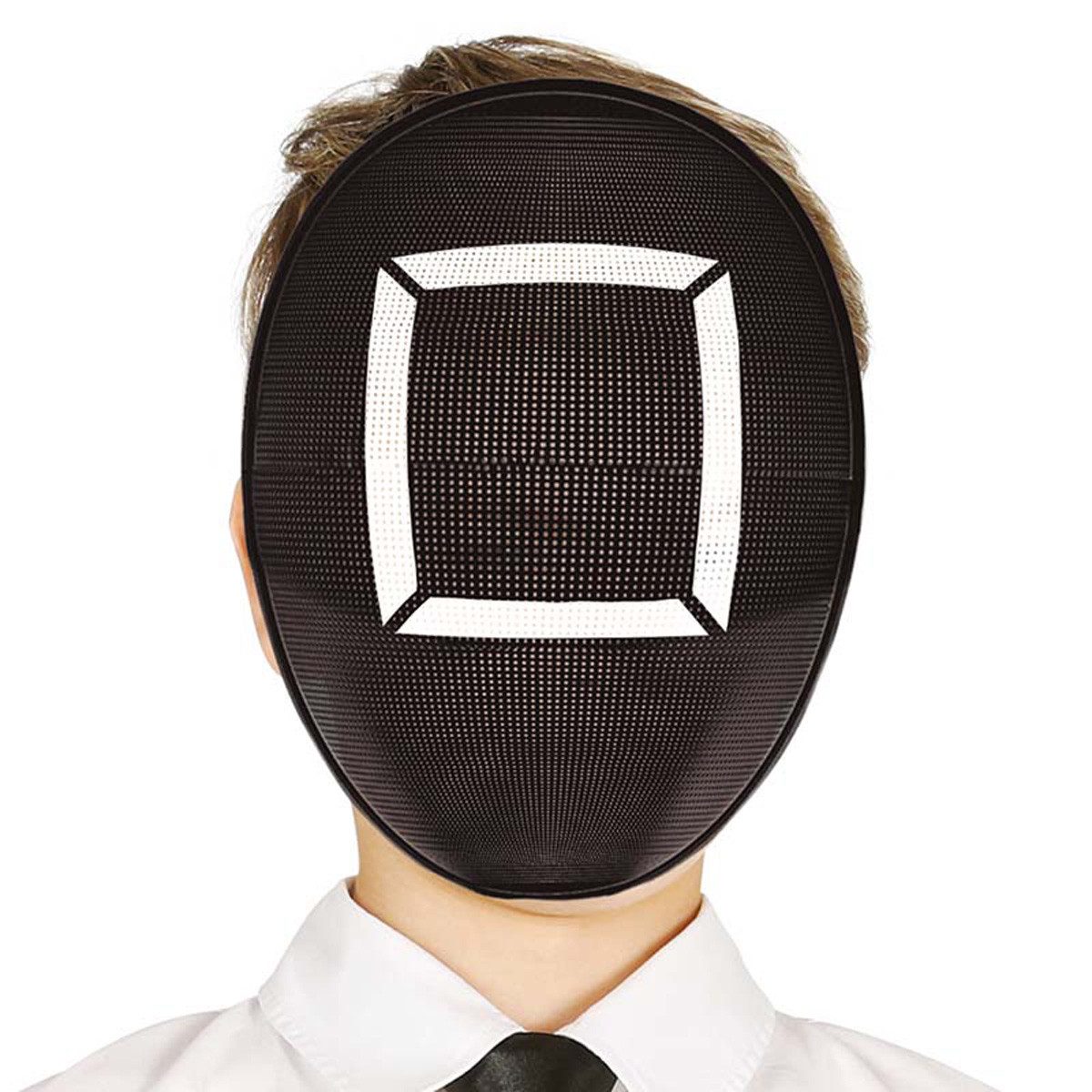 Fiestas Guirca Verkleidungsmaske Maske Kid The Gamer Quadrat