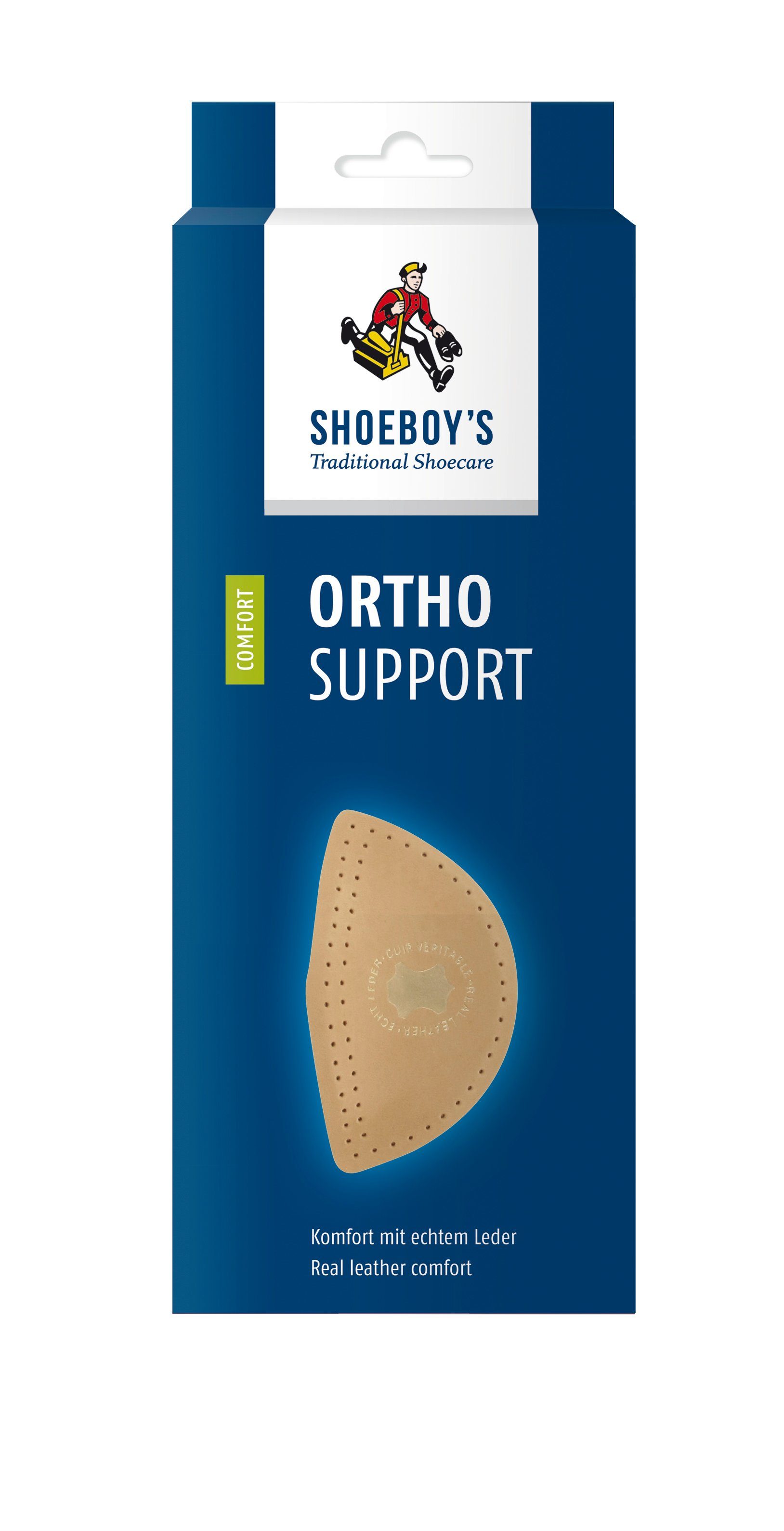 Ortho Shoeboys Senkfußkeil das - unterstützt Längsfuß-Gewölbe Support