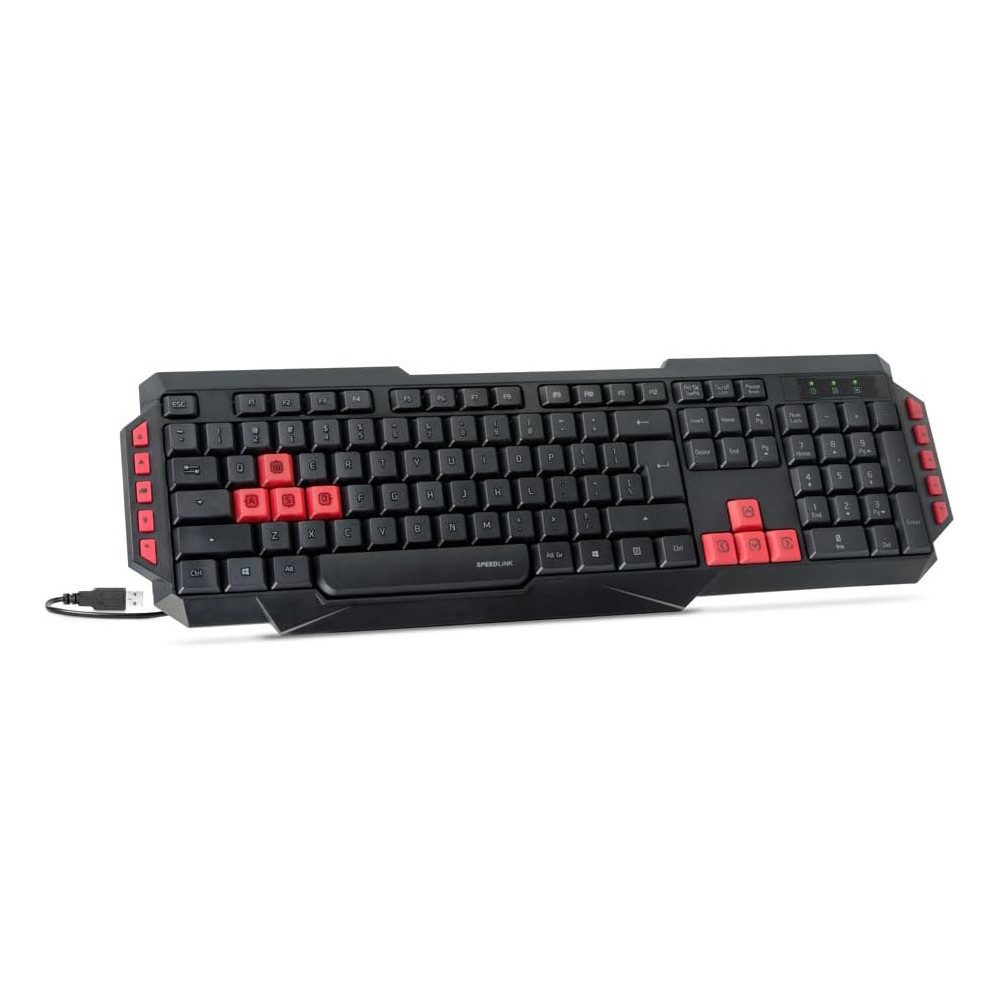 Speedlink LUDICIUM Kabelgebunden Gaming Tastatur Gaming-Tastatur