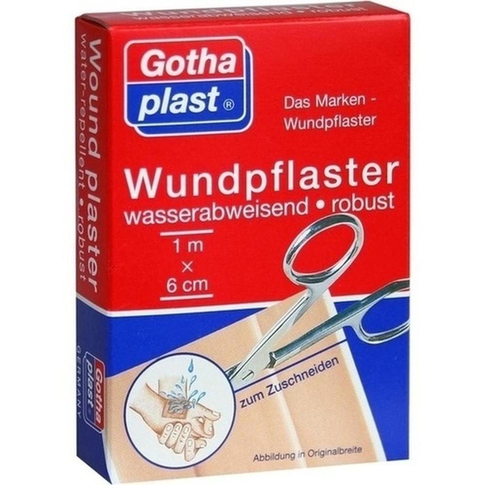 Gothaplast GmbH Wundpflaster GOTHAPLAST Wundpfl.robust 6 cmx 1 m wasserabweis. 1St