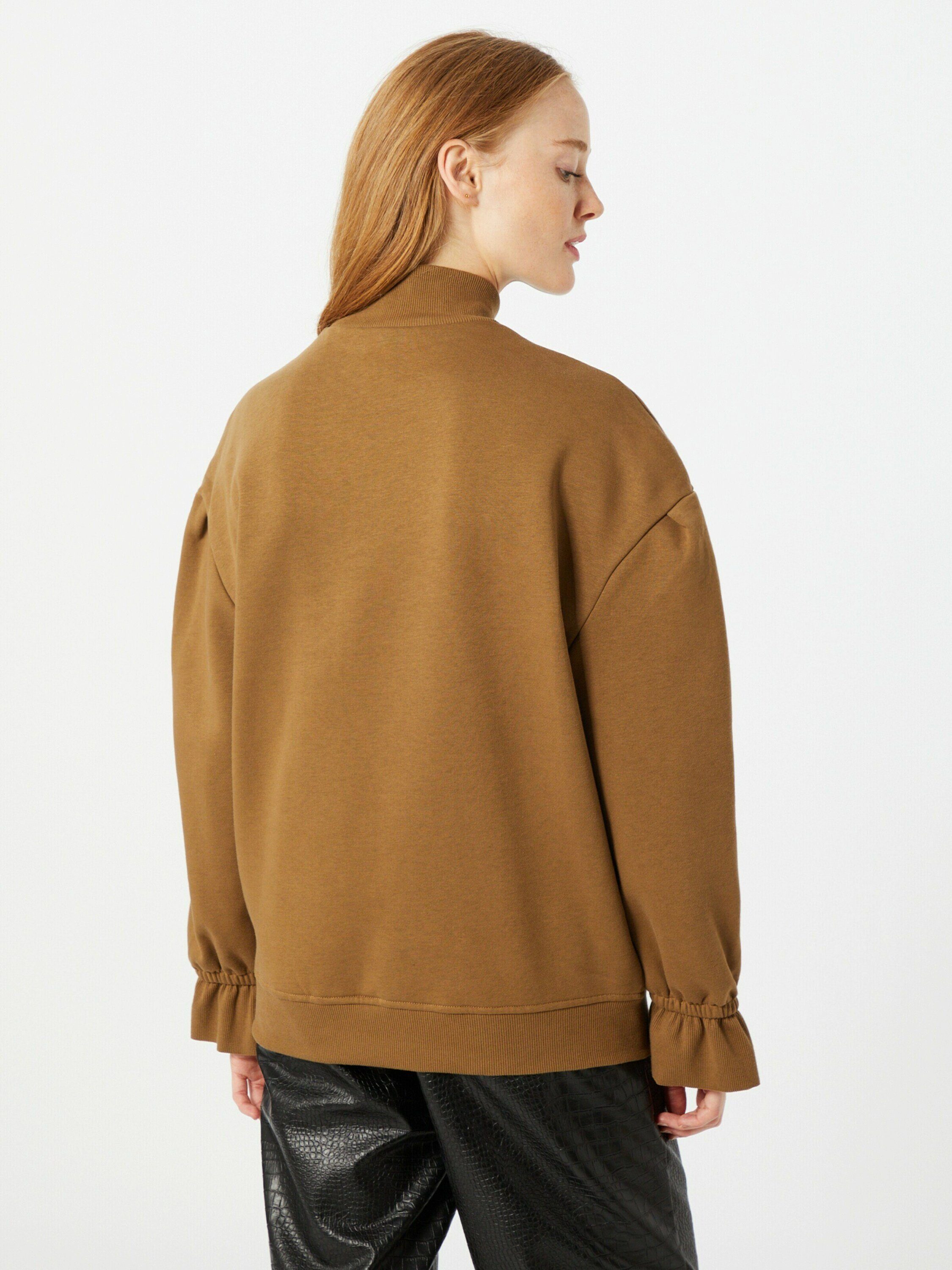 URBAN CLASSICS Sweatshirt (1-tlg) Rüschen
