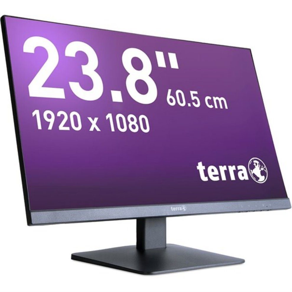 TERRA LCD/LED 2448W V2 GREENLINE PLUS LCD-Monitor (60,50 cm/23.8 ", 1920 x 1080 Pixel (Full-HD) px, Full HD, 5 ms Reaktionszeit, 60 Hz)