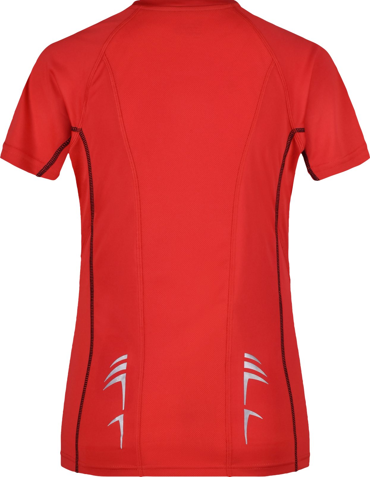 James & Nicholson Laufshirt Doppelpack Damen Sportshirt mit reflektierenden Details JN422 (Doppelpack, 2 Stück) Feuchtigkeitsregulierend, atmungsaktiv und schnell trocknend