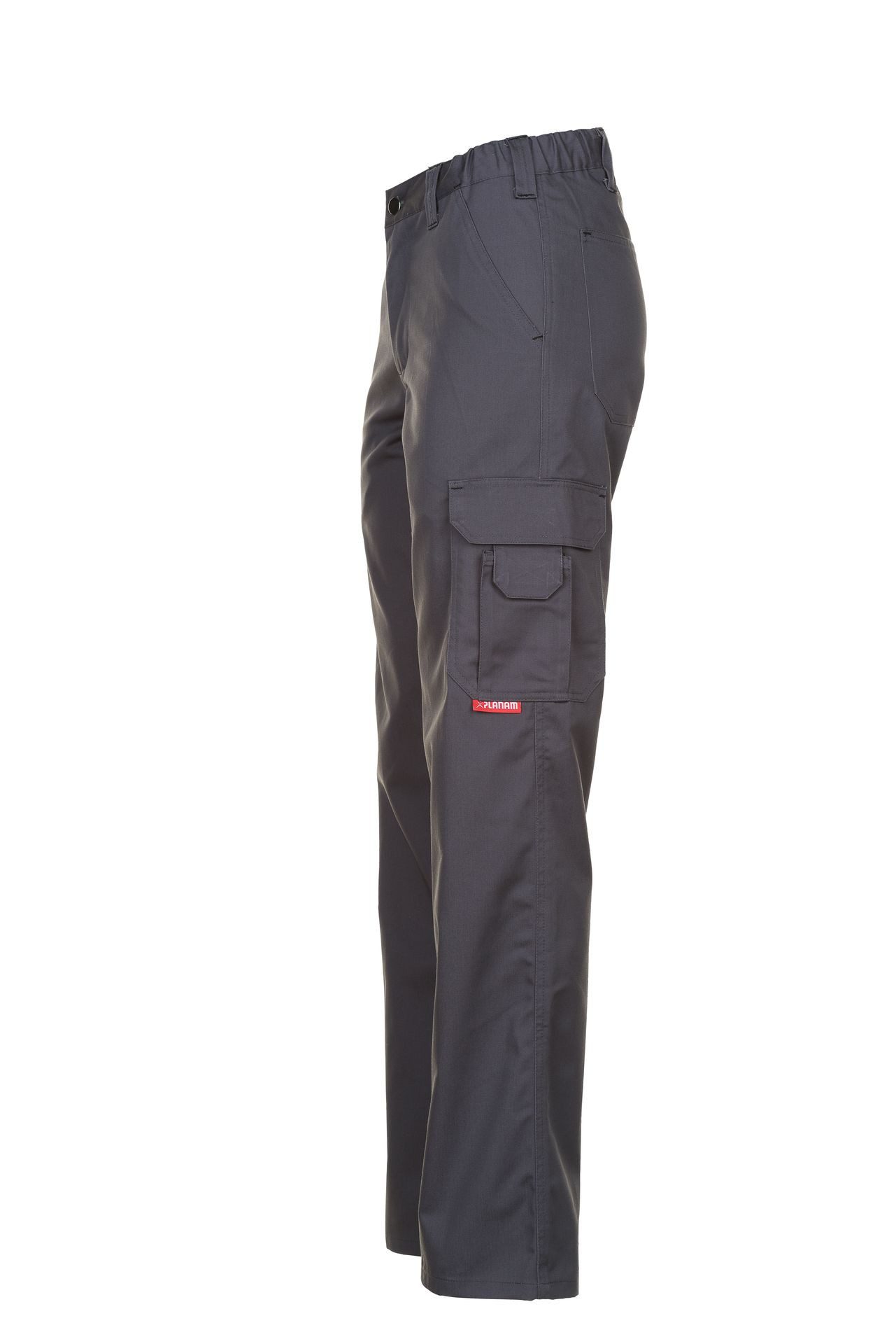 Planam Arbeitsbundhose PLANAM Easy Herren Bundhose CASUAL Oberschenkeltaschen Schiefer