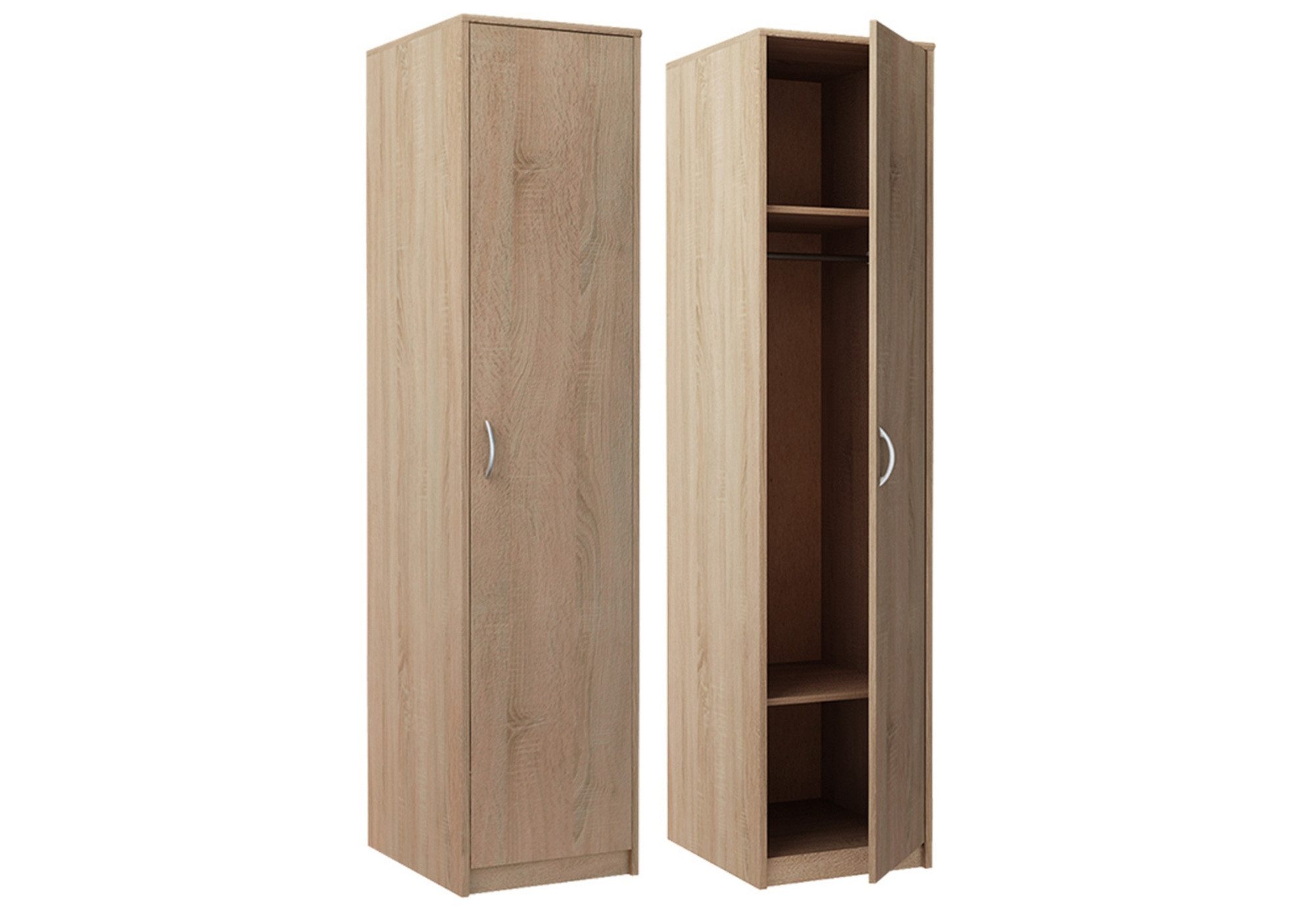 Home Collective Garderobenschrank Kleiderschrank mit 1 günstig online kaufen