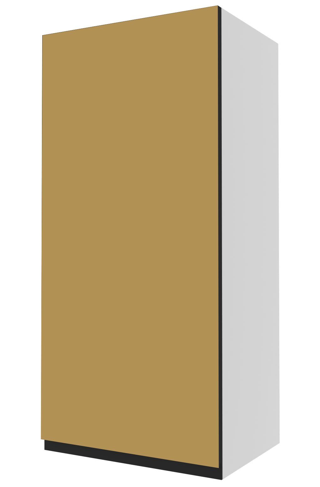 Velden super Front-, grifflos matt Klapphängeschrank Korpusfarbe wählbar und Feldmann-Wohnen Ausführung gold 45cm | 1-türig wählbar