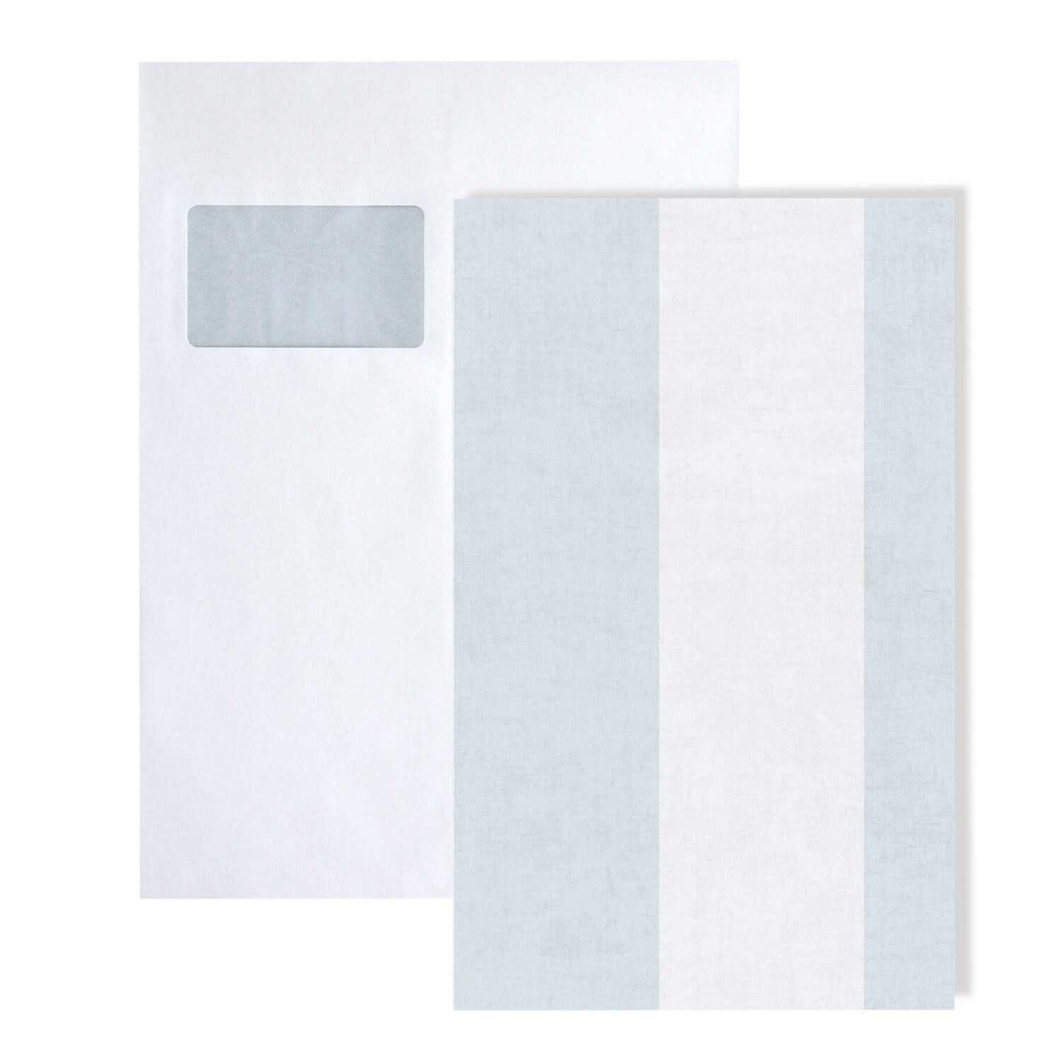 Profhome Vliestapete 1 MUSTERSTÜCK S-770784-GU DIN A4 MUSTER der Streifen Tapete, (1 Musterblatt, ca. A5-A4), babyblau