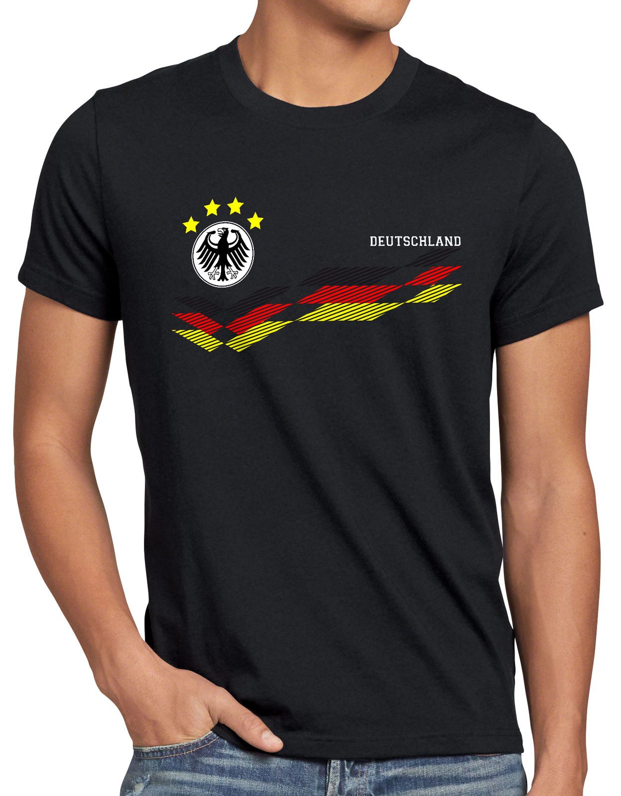 style3 T-Shirt Deutschland WM 2026 trikot fahne fan-artikel weltmeister europa EM