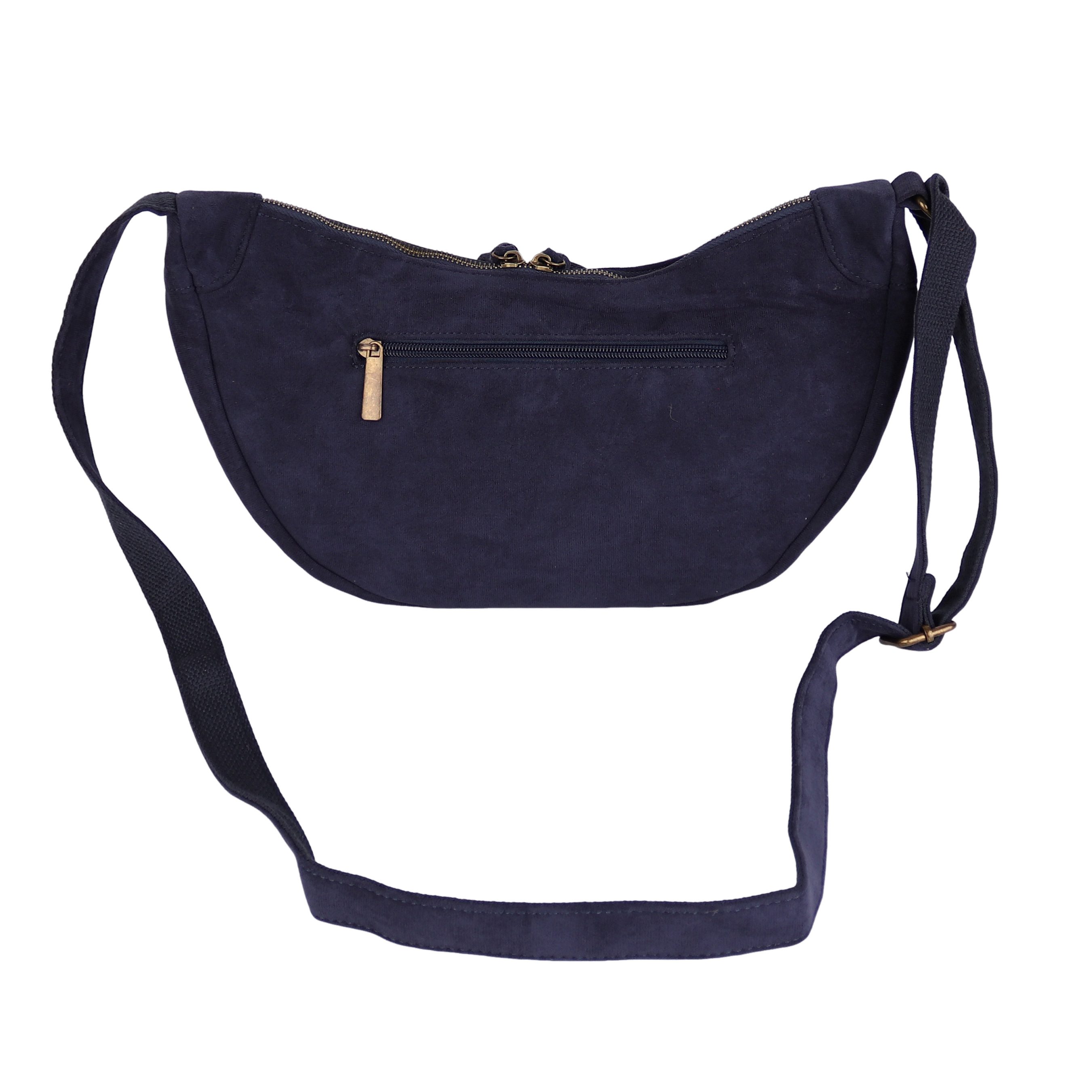 MIRROSI Schultertasche Damen Runde Bauchtasche aus Stoff, Brusttasche, Leic günstig online kaufen