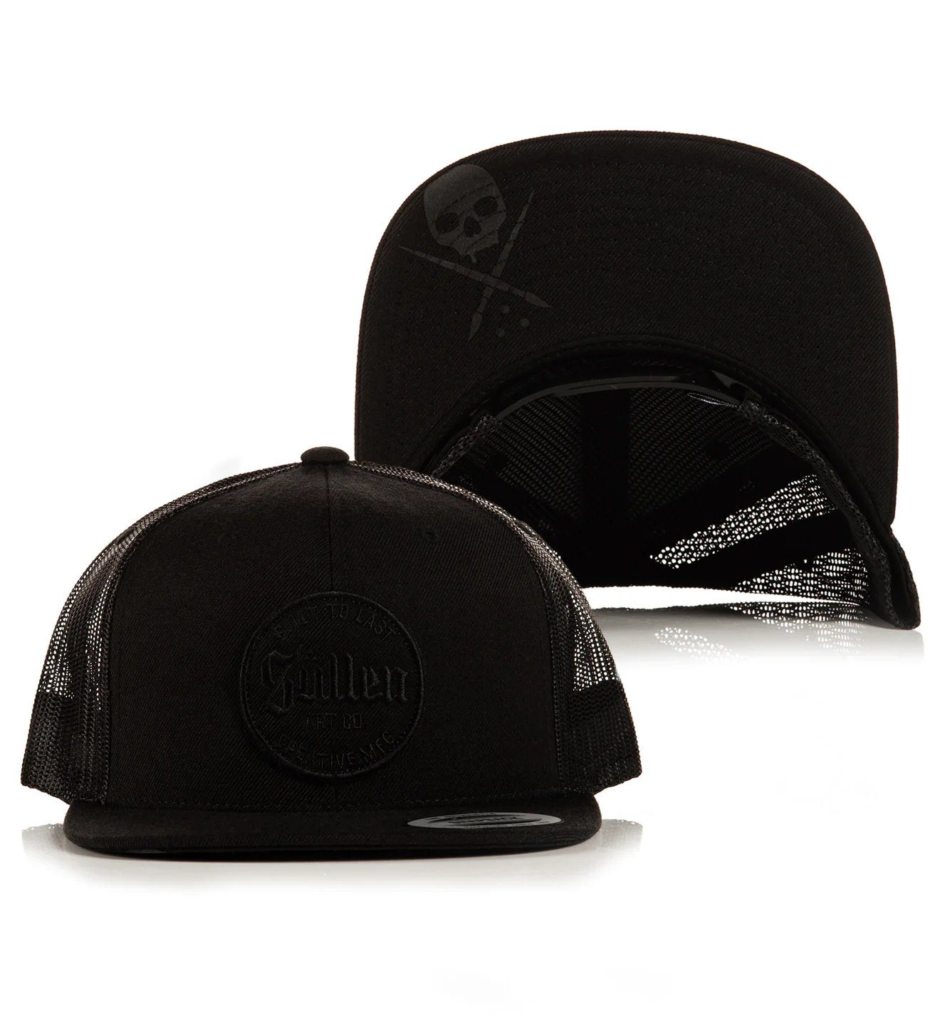 Black Cap Baseball Clothing Lasting Sullen