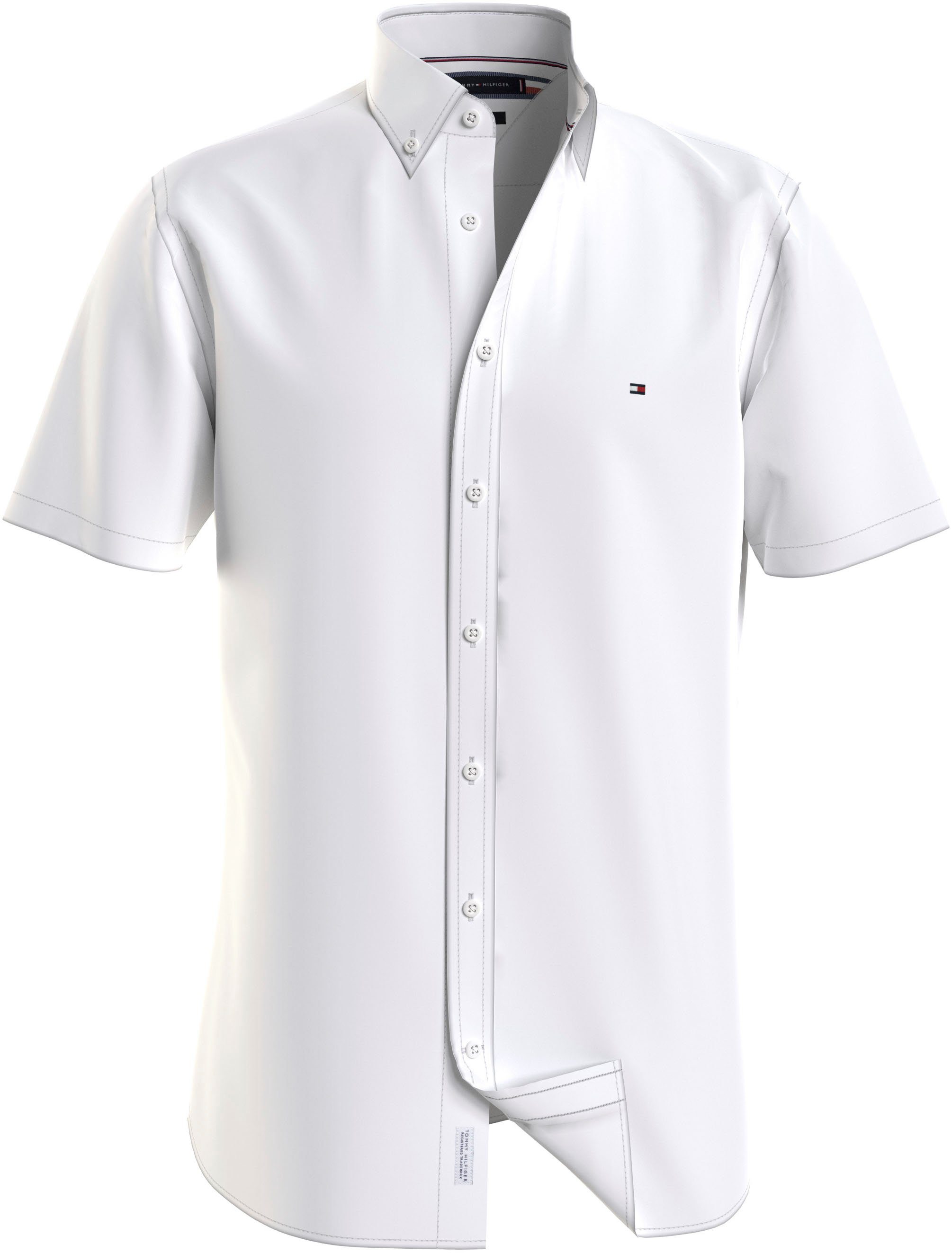 Tommy Hilfiger Kurzarmhemd 1985 FLEX OXFORD Regular Fit SHIRT