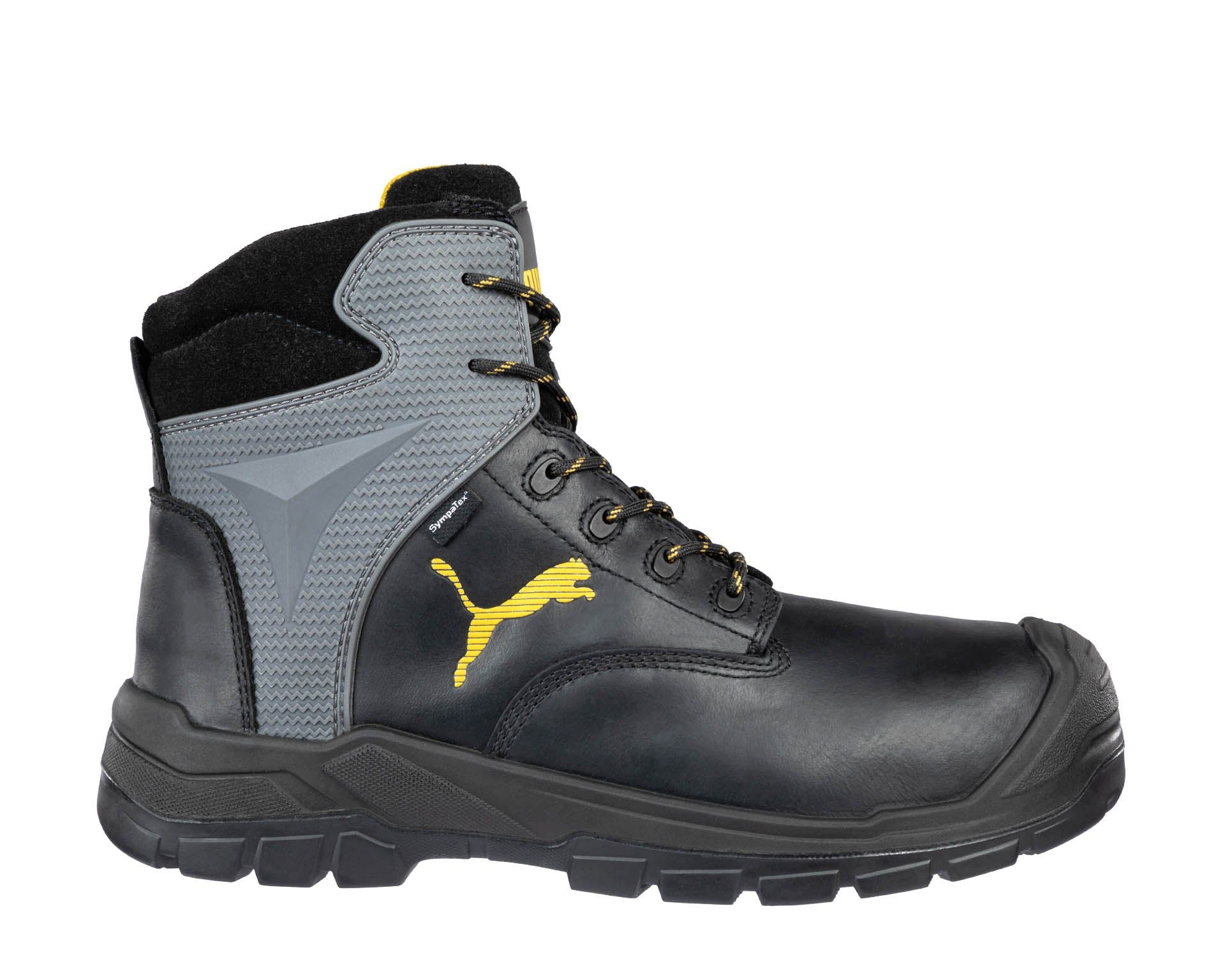 PUMA Safety PUMA SAFETY BORNEO MT MID Sicherheitsschuh S3 Sicherheitsschuh Ölbeständige Laufsohle