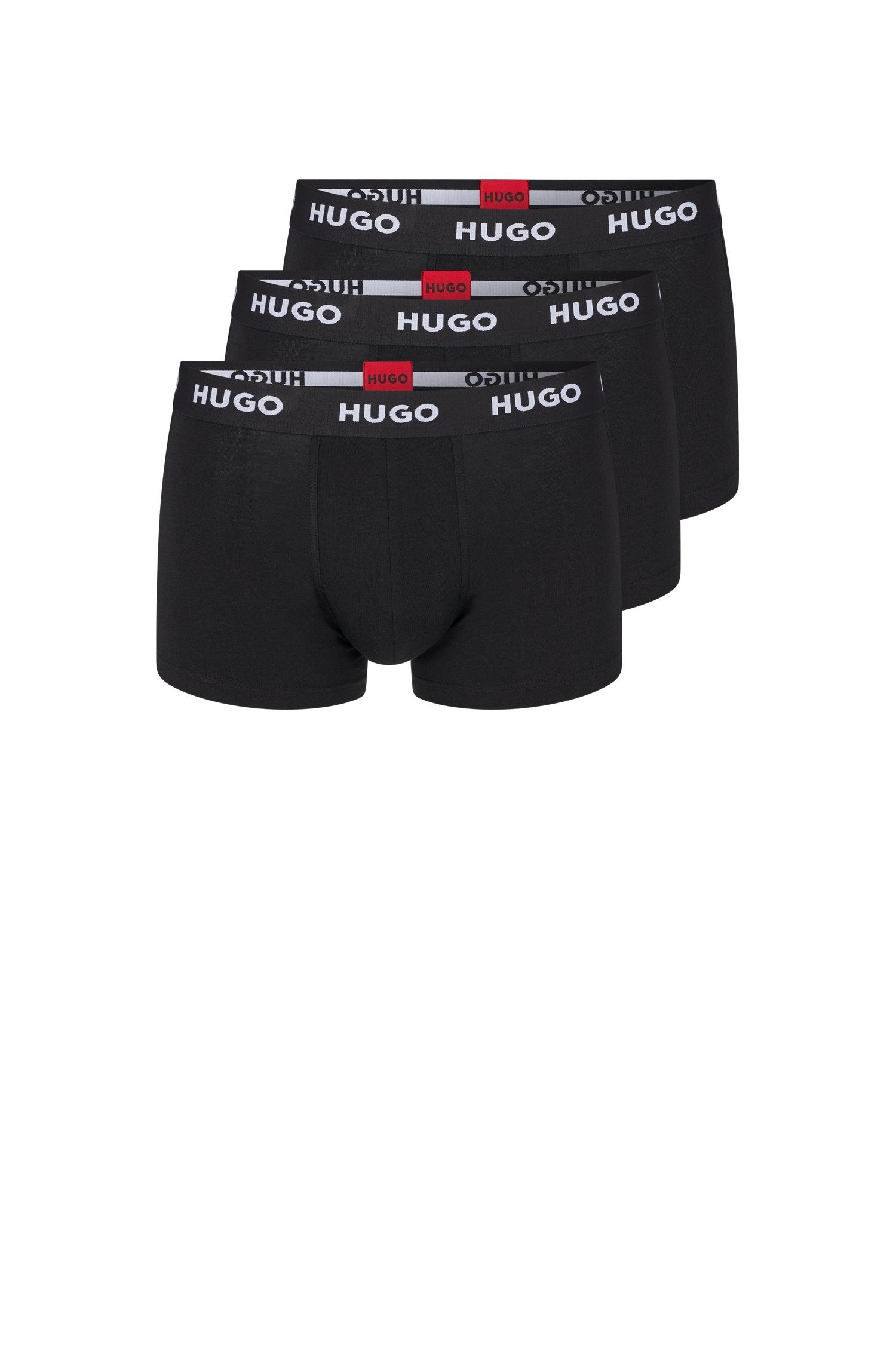 HUGO Trunk TRUNK TRIPLET PACK (Packung, 3er Pack) black001