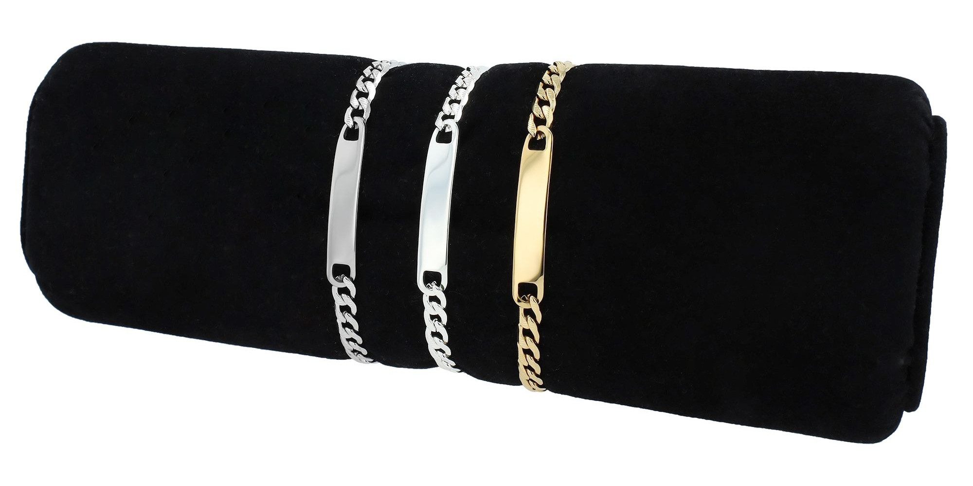 Armband Armband – Panzerarmband aus Edelstahl 18 cm