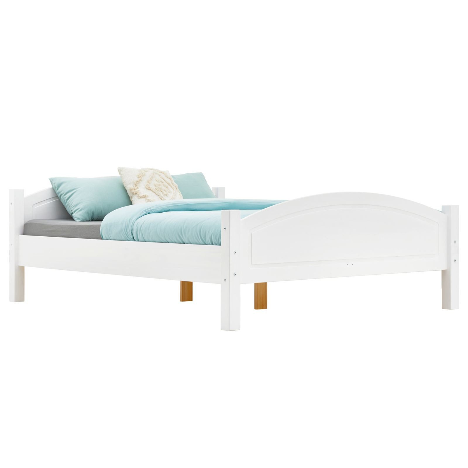 IDIMEX Massivholzbett FLIMS, Massivholzbett Bettgestell Landhausbett Doppelbett Einzelbett Kiefer