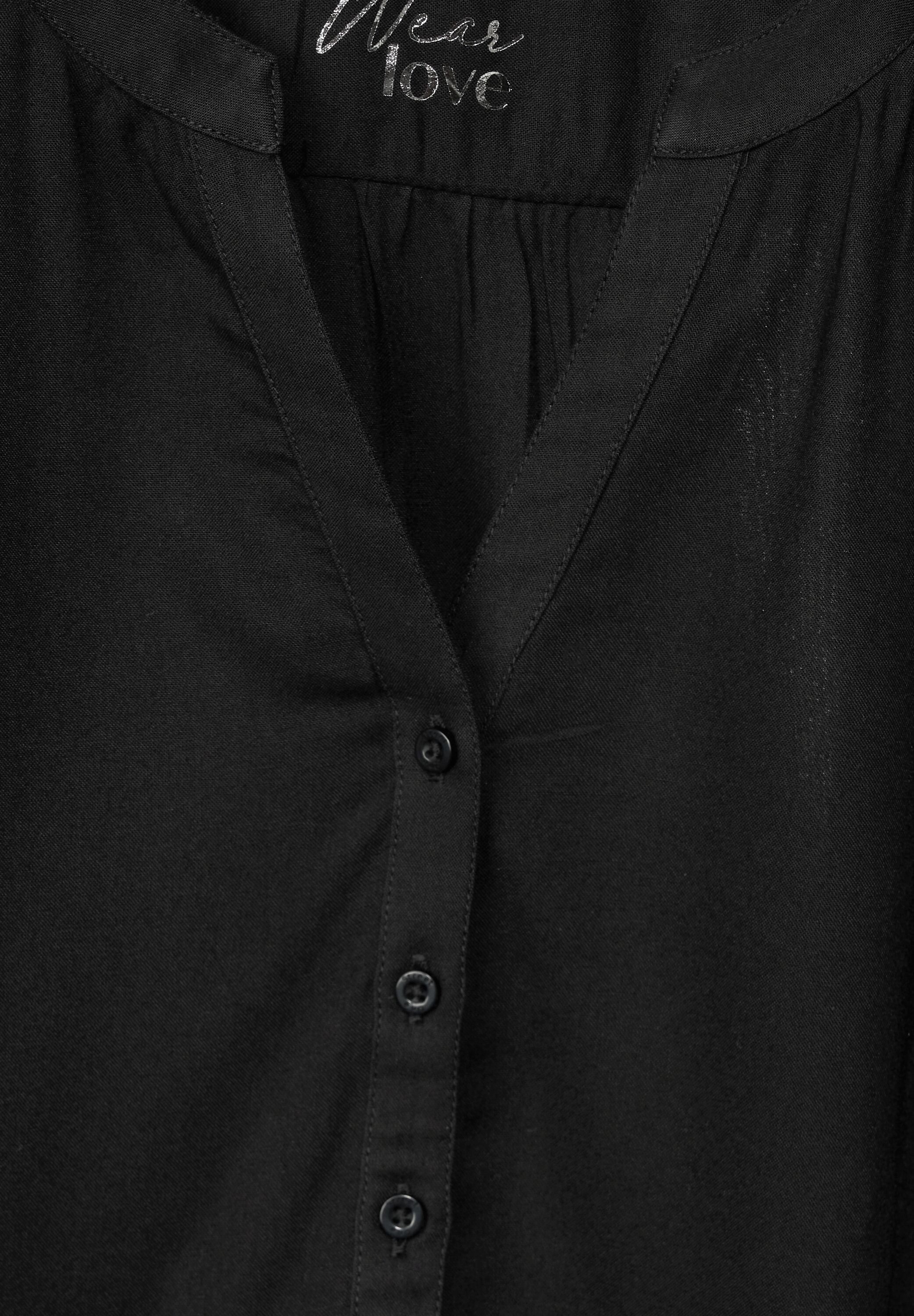 STREET ONE Shirtbluse Style Bamika mit Seitenschlitzen