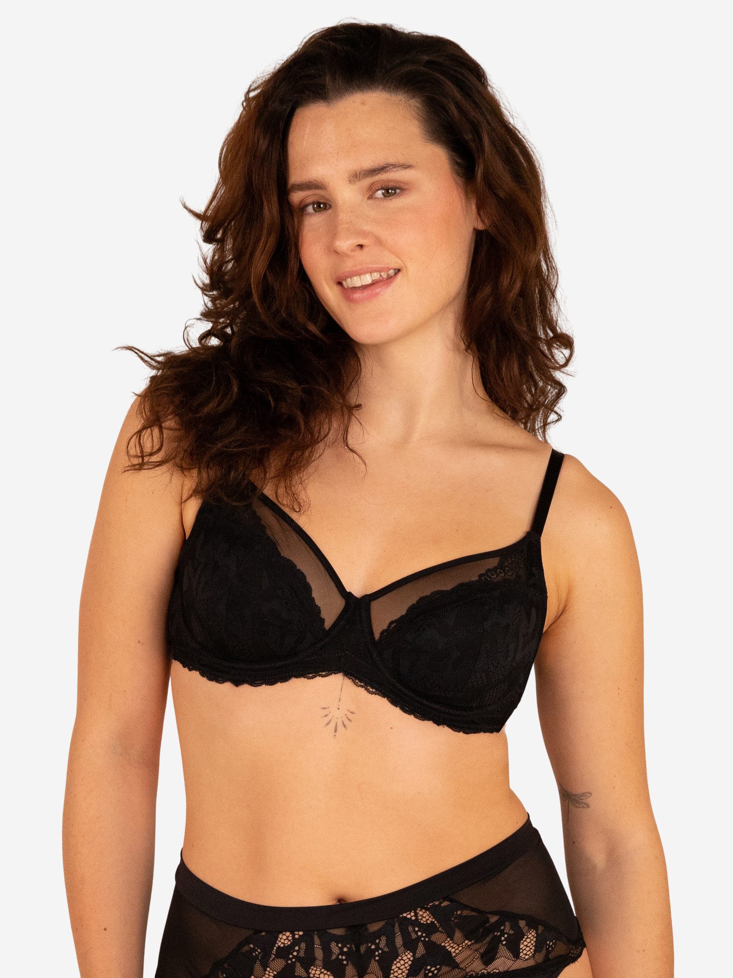SugarShape Bügel-BH GRACY LACE Demi-BHs unwattiert