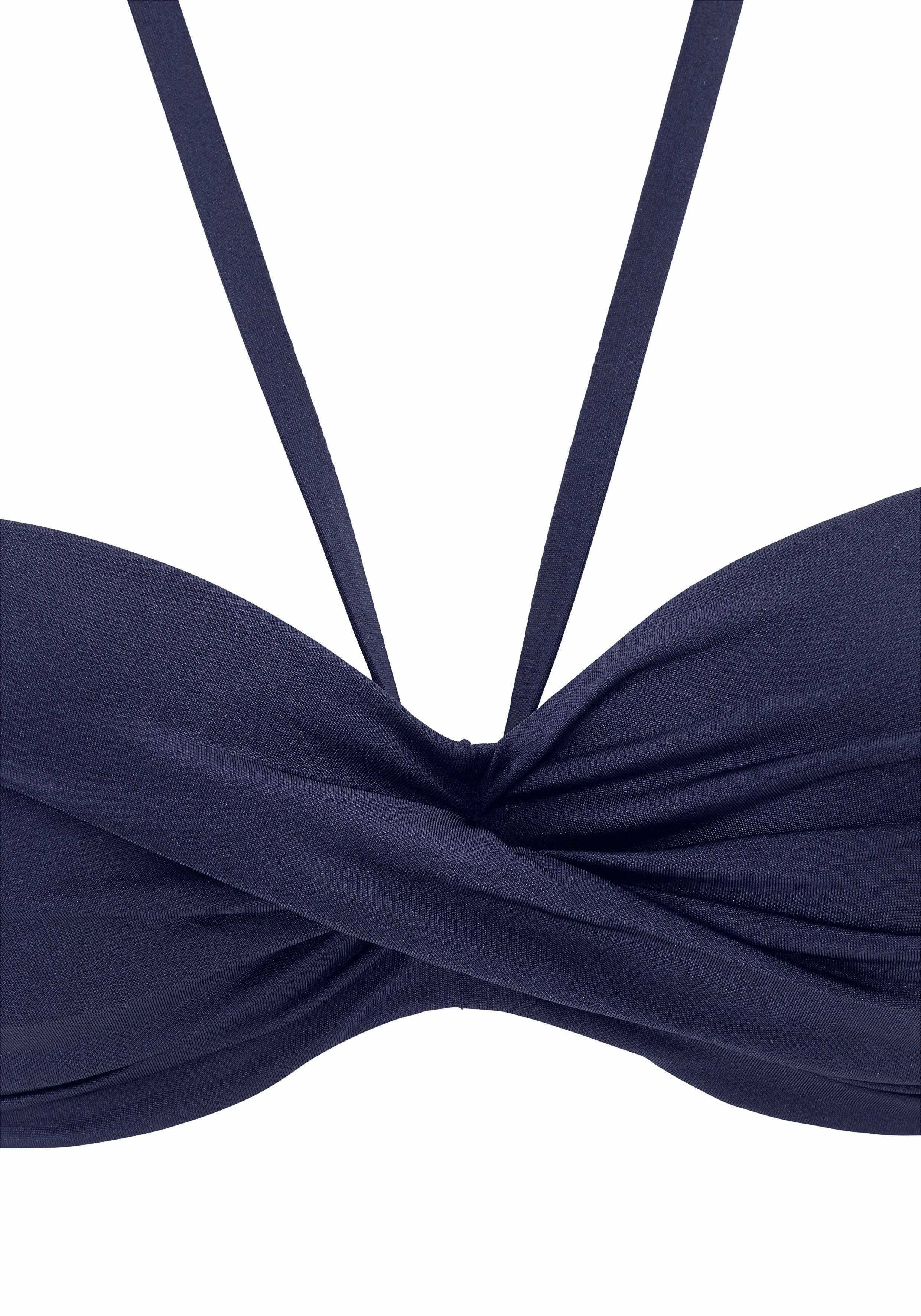 LASCANA Bügel-Bandeau-Bikini mit verschiedenen Trägervarianten