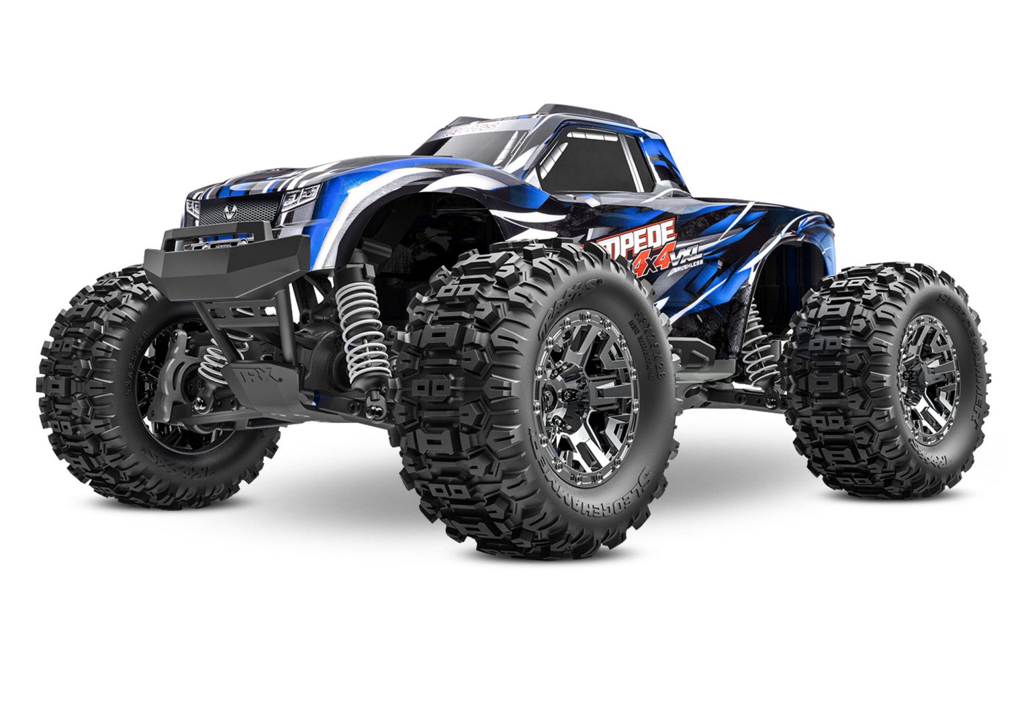 RC-Buggy Traxxas RC Stampede 4x4 VXL HD Monster Truck RTR 1:10 Blau Clipless