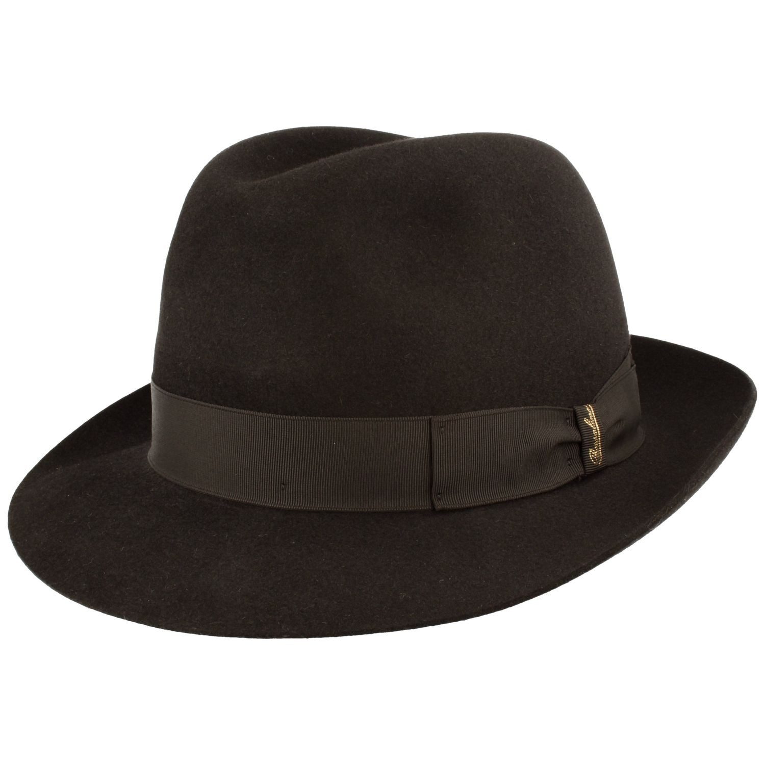 Borsalino Filzhut aus Haarfilz Marengo aus Haarfilz mit Ripsband
