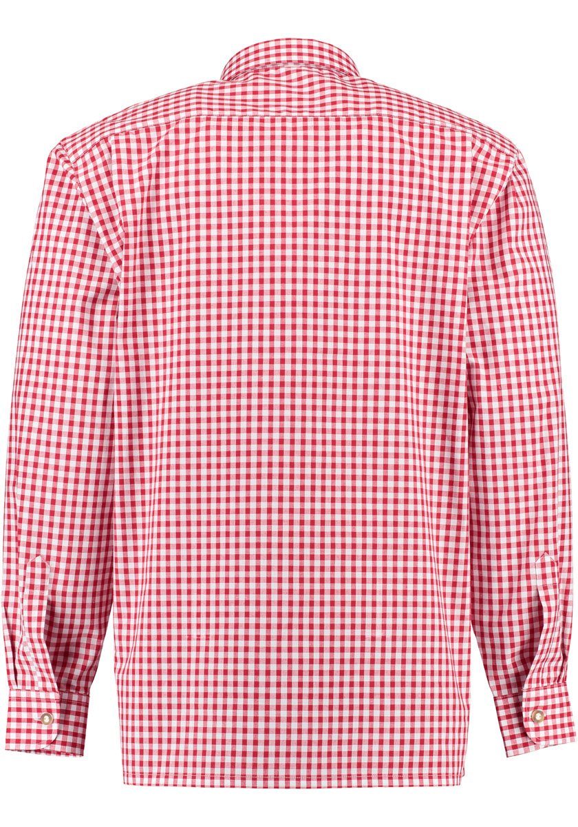 OS Trachten Trachtenhemd Panxeta Langarmhemd mit Stickerei auf der Brusttas günstig online kaufen