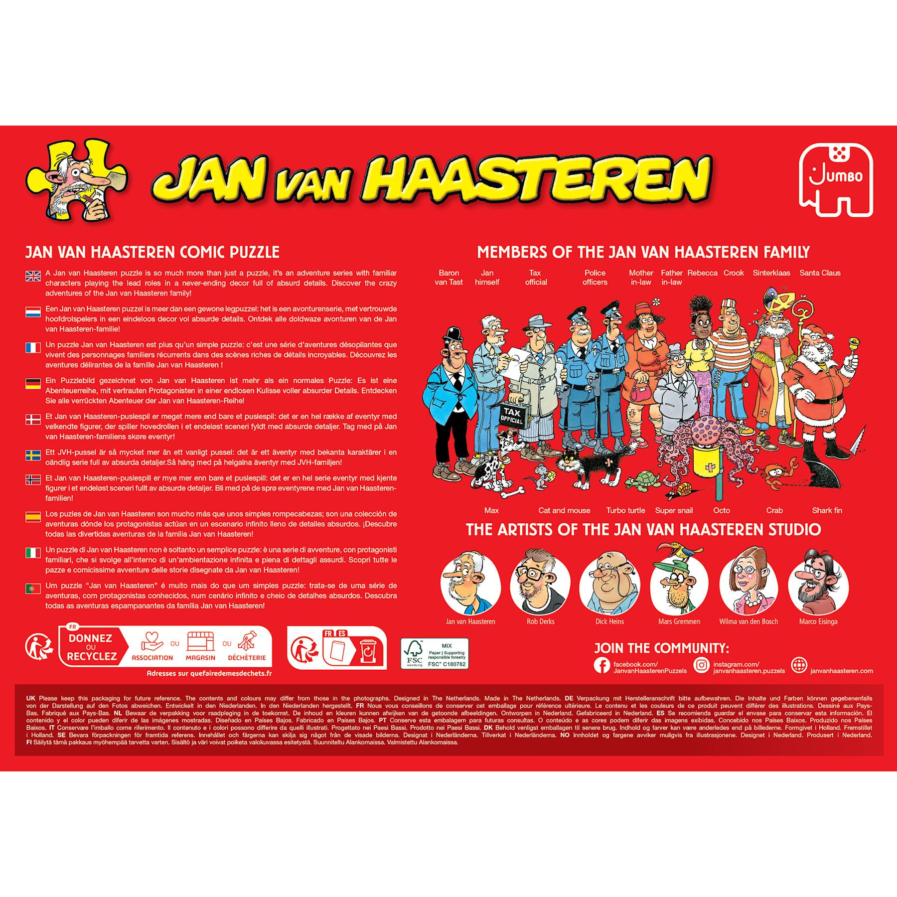 Jan van Haasteren Puzzle Jan van Haasteren Am Strand 1500 Teile Puzzle, 1500 Puzzleteile