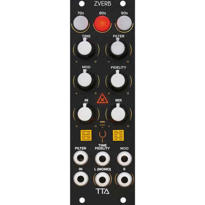 Tiptop Audio Synthesizer (ZVERB Black), ZVERB black - Effekt Modular Synthesizer