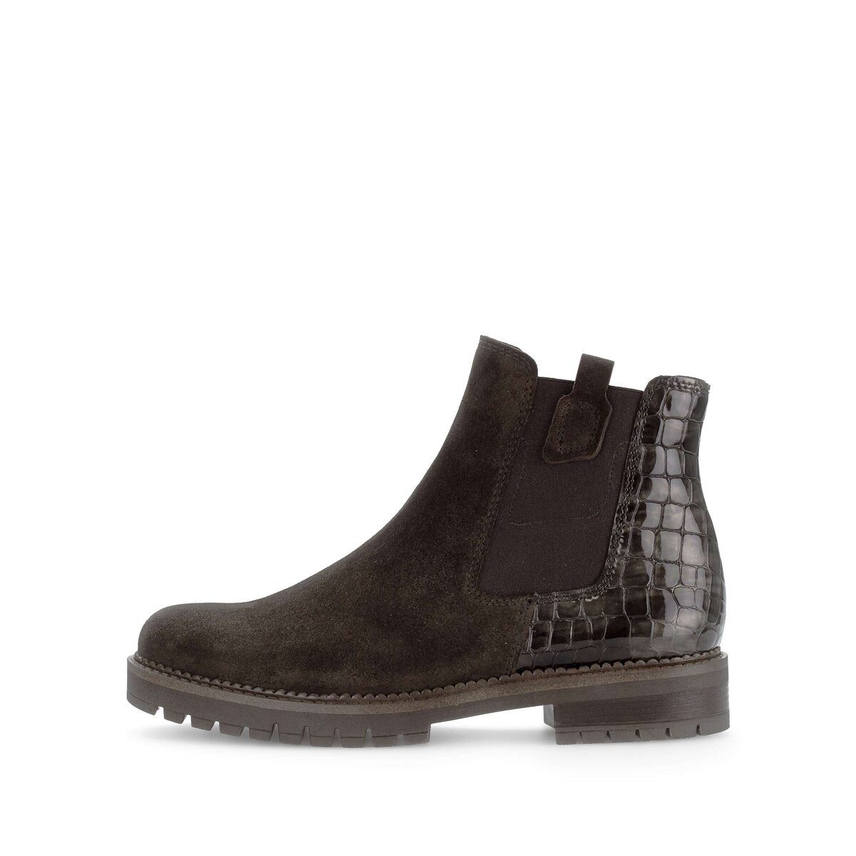 Gabor Chelsea Boot Materialmix Leder Chelseaboots günstig online kaufen