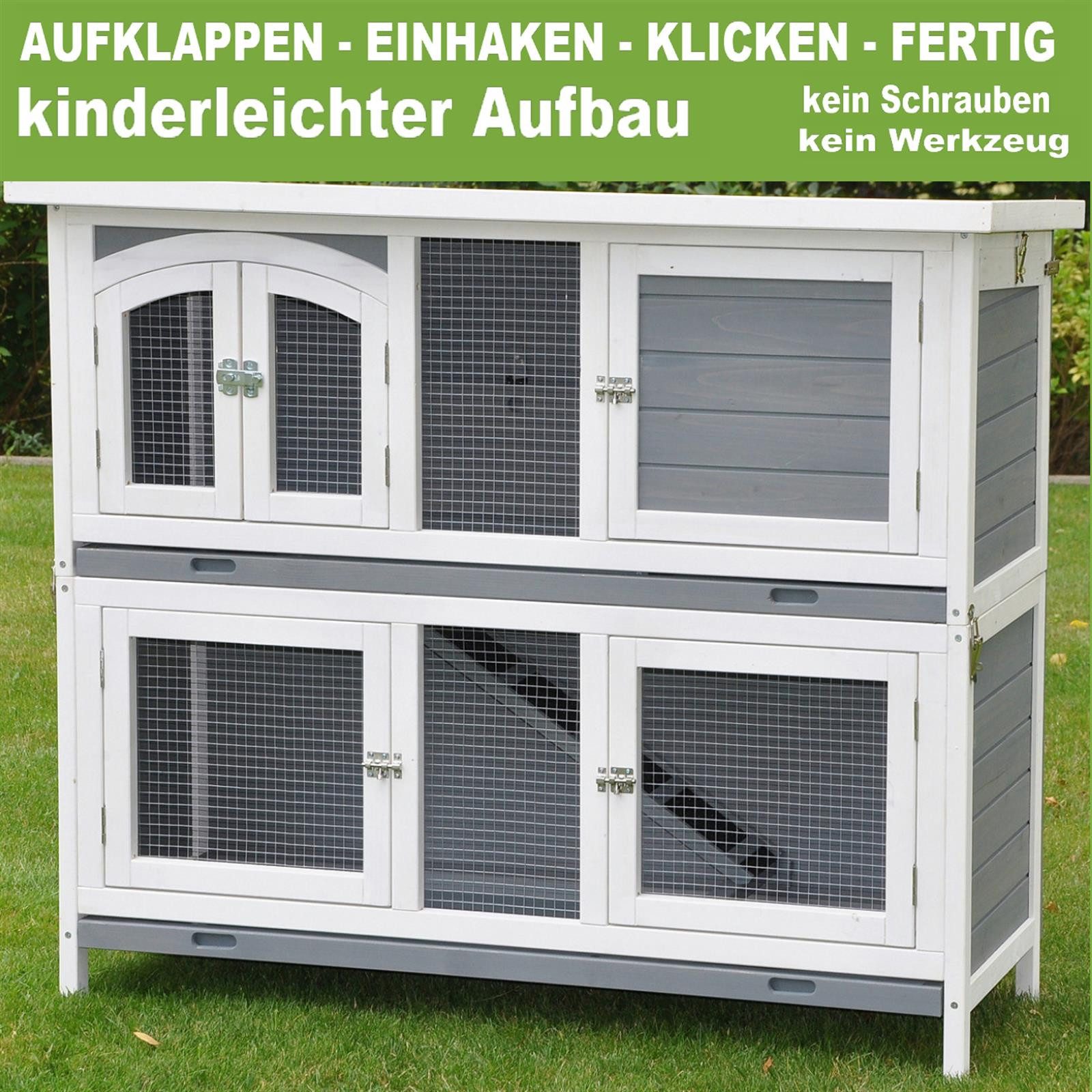nanook Kleintierkäfig Klapp Kleintierstall - einfache günstig online kaufen