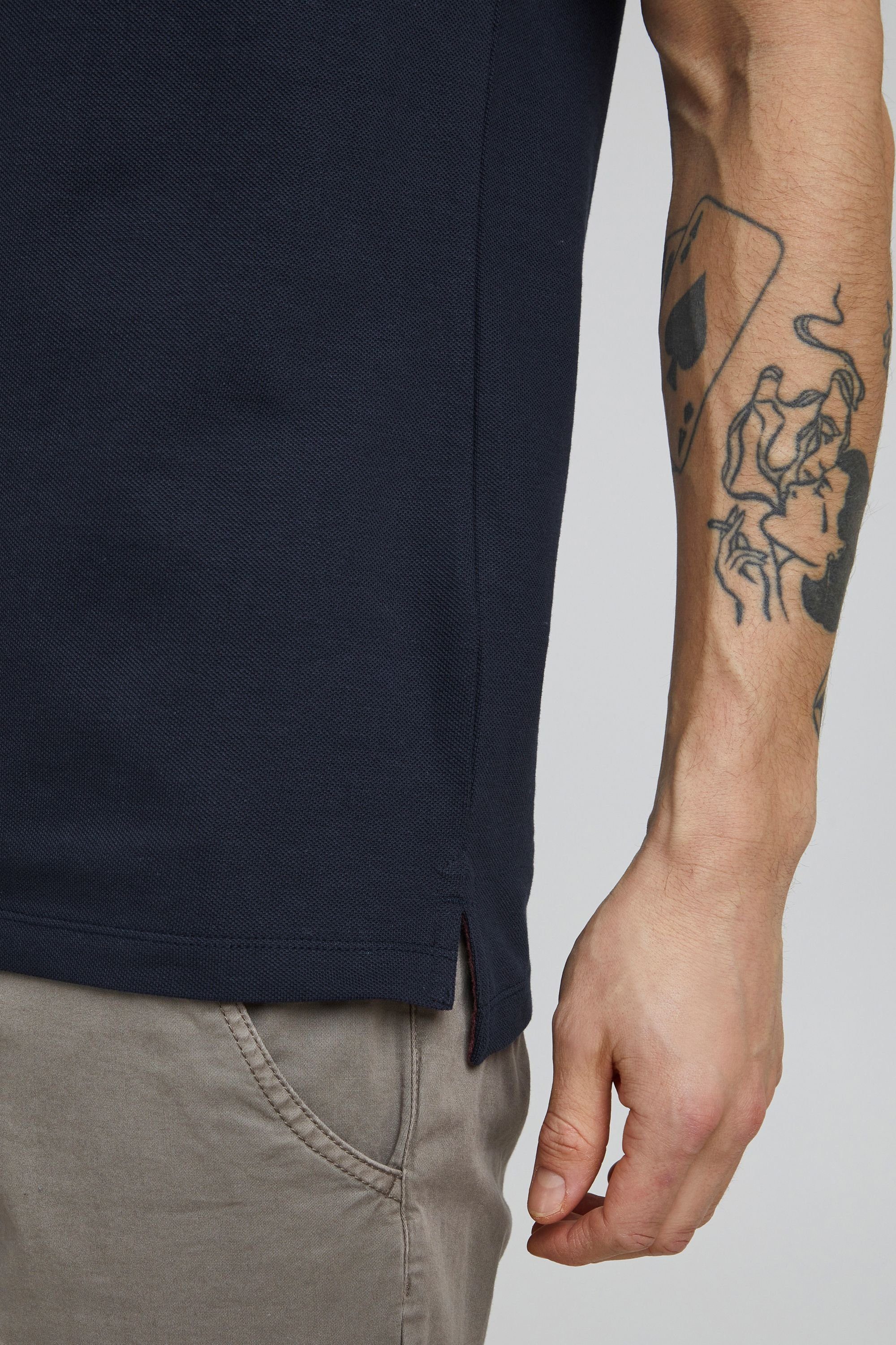 Blend Poloshirt BHRalf (1-tlg) Polo mit farblich abgesetztem Kragen