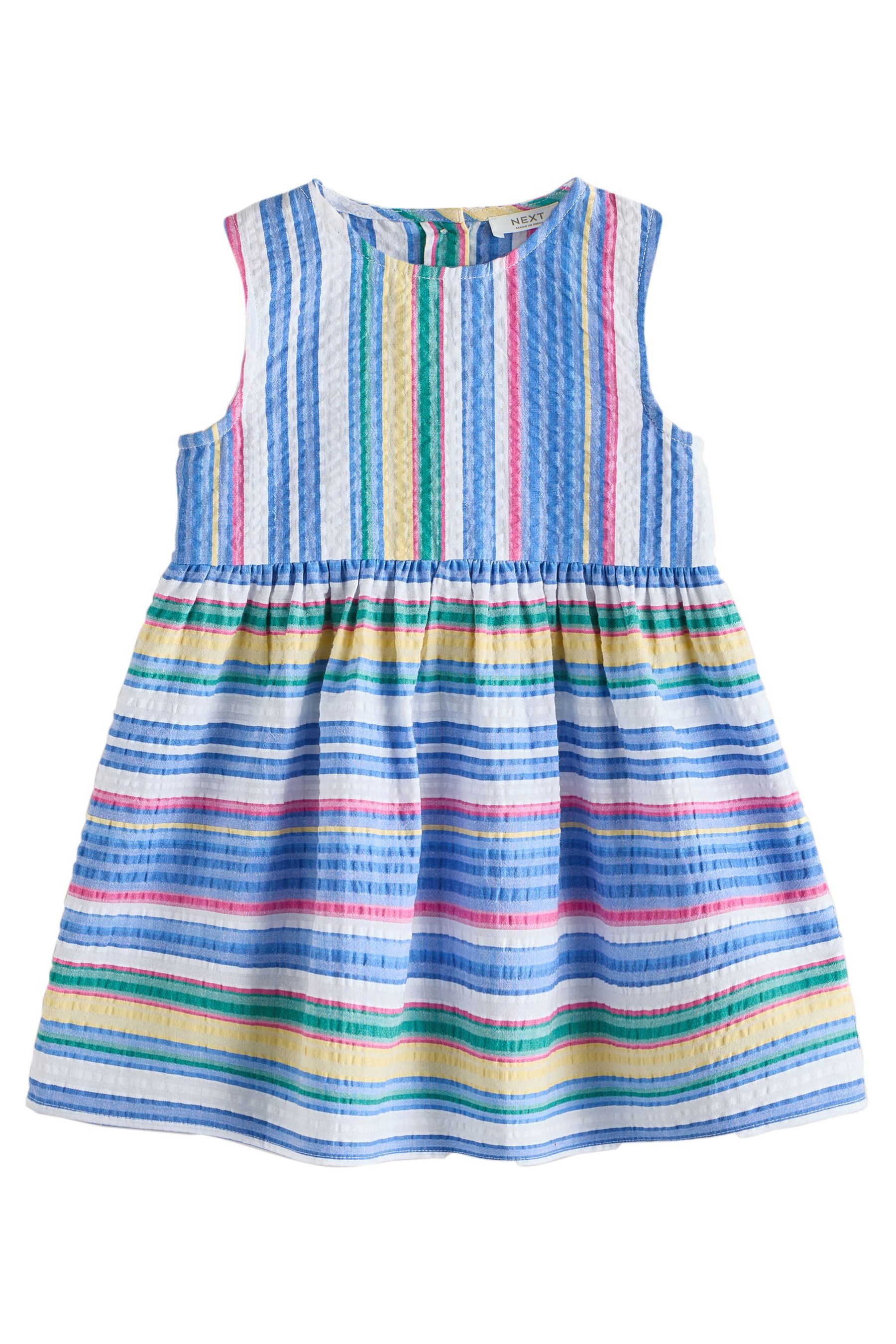 Sommerkleid Ärmelloses Kleid aus Baumwolle